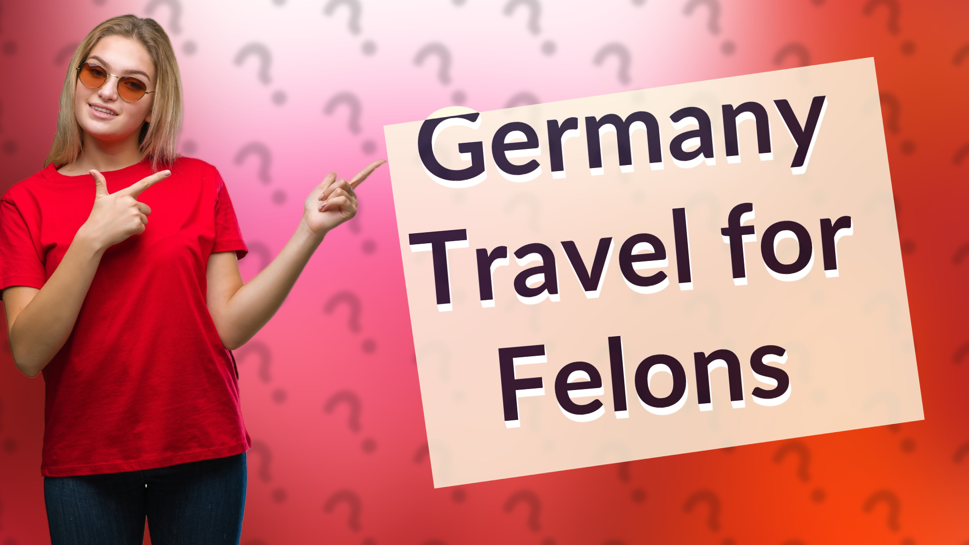 Germany Travel for Felons
