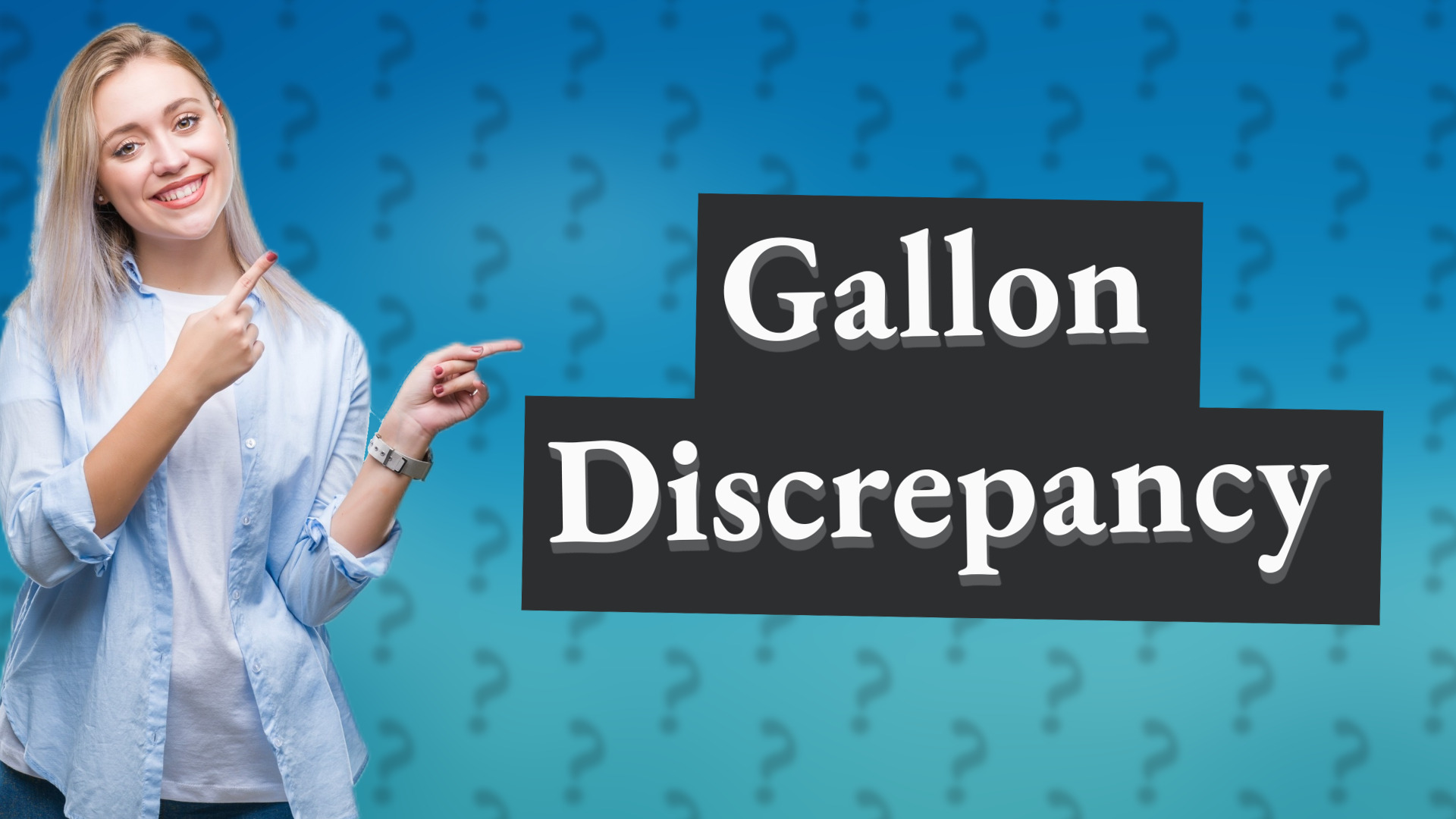 Gallon Discrepancy