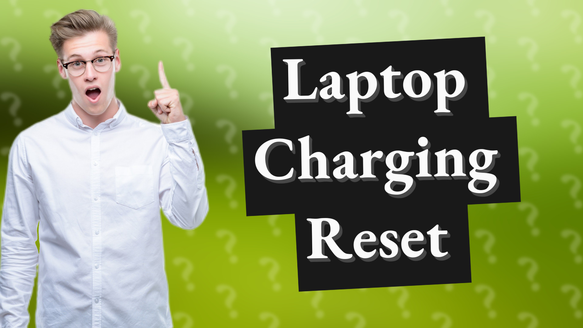 Laptop Charging Reset