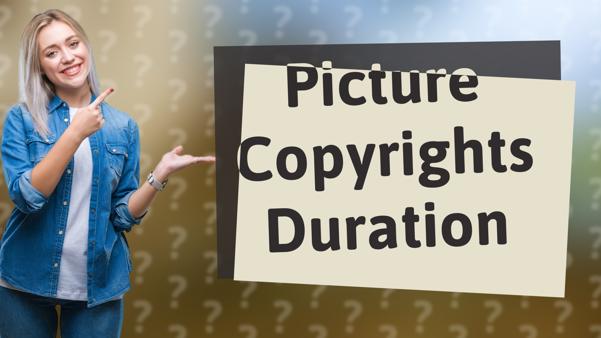 Picture Copyrights Duration