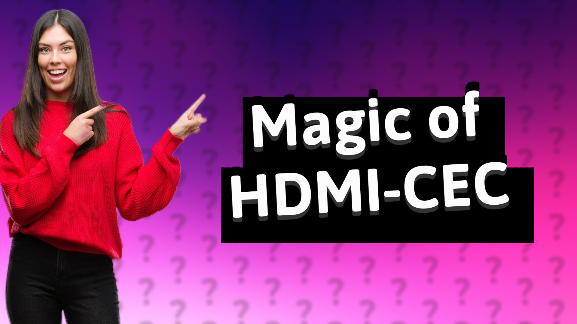 Magic of HDMI-CEC
