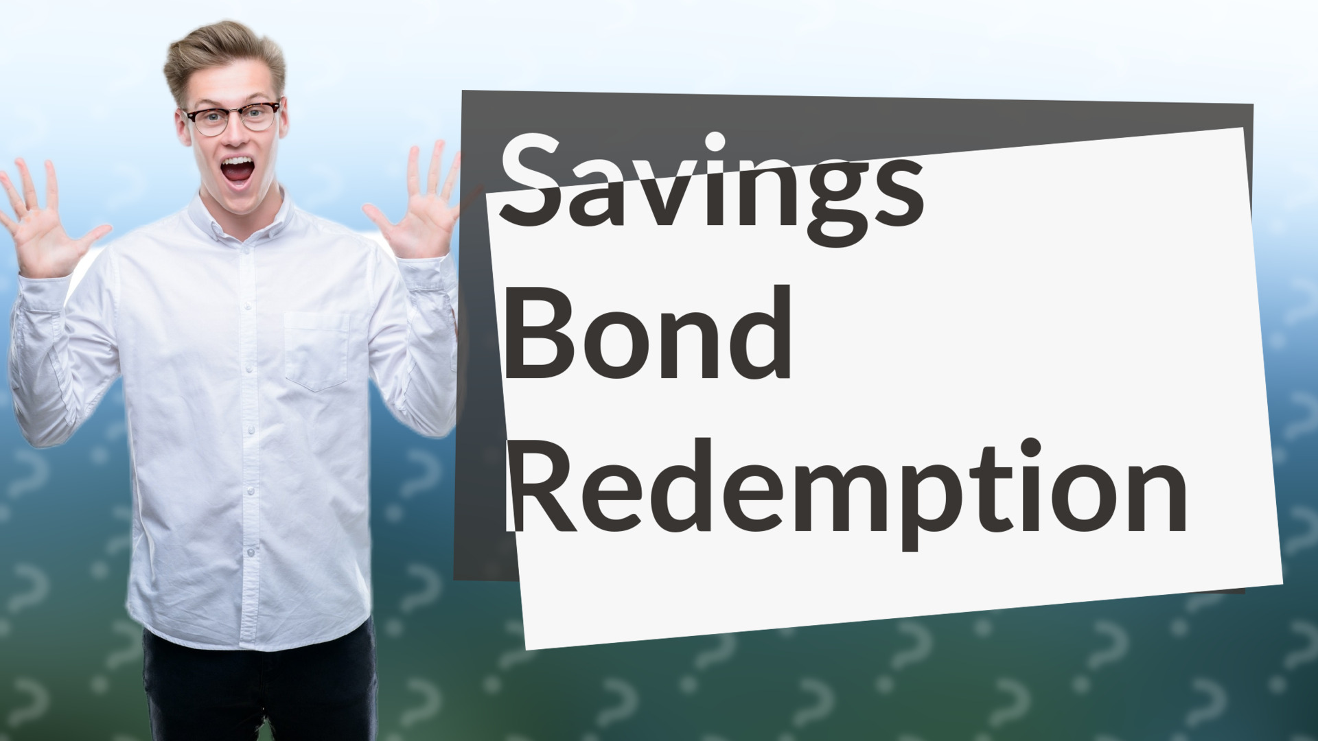 Savings Bond Redemption