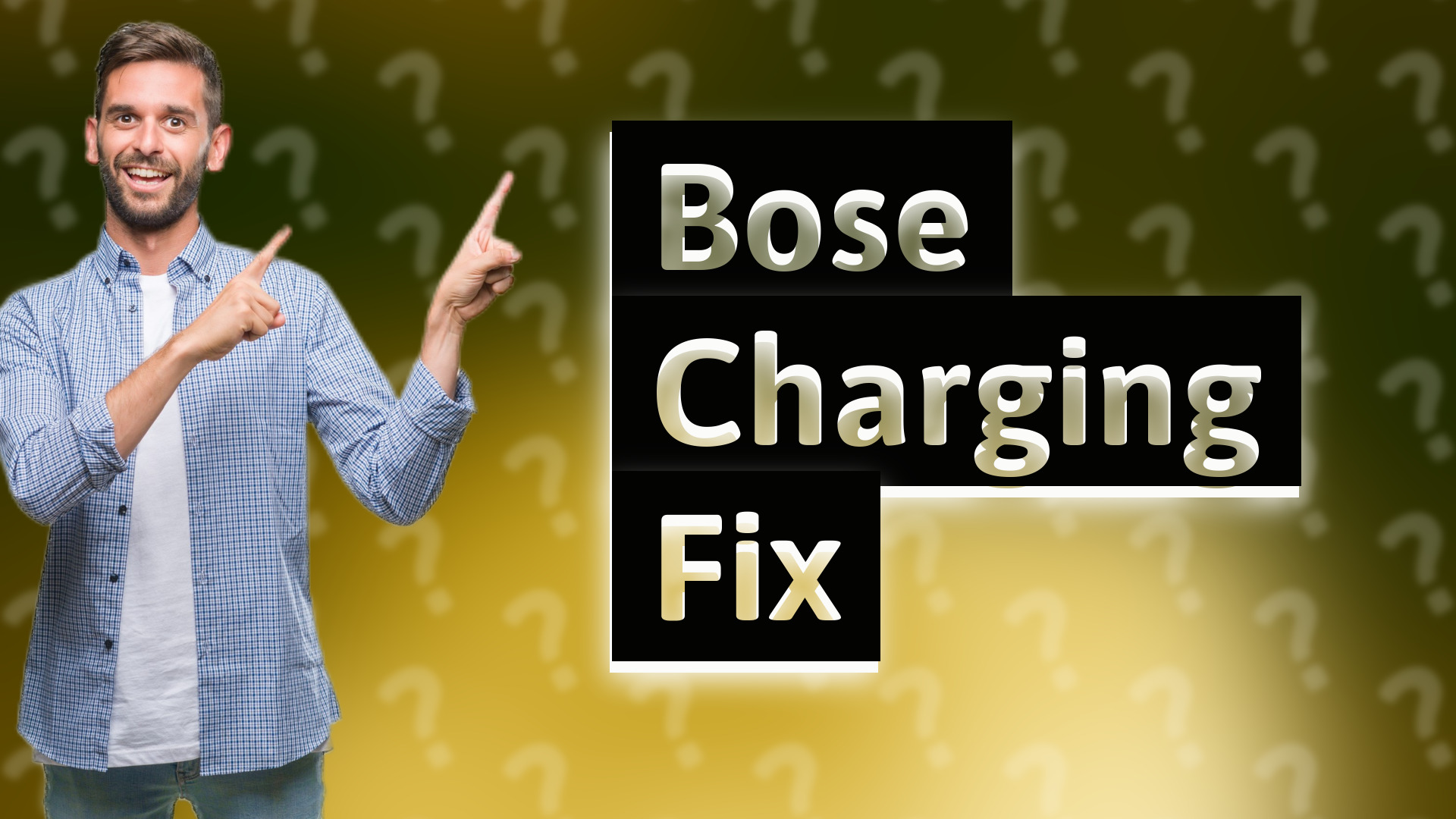Bose Charging Fix