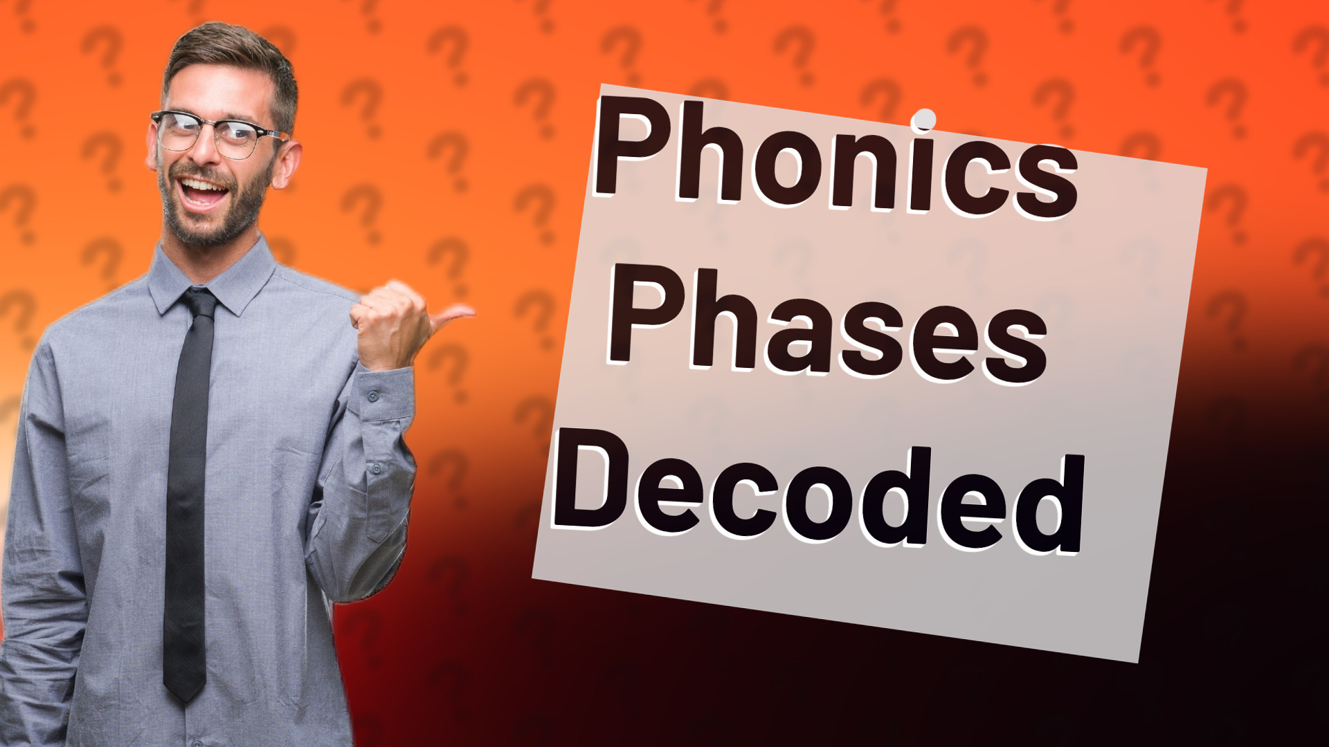 Phonics Phases Decoded