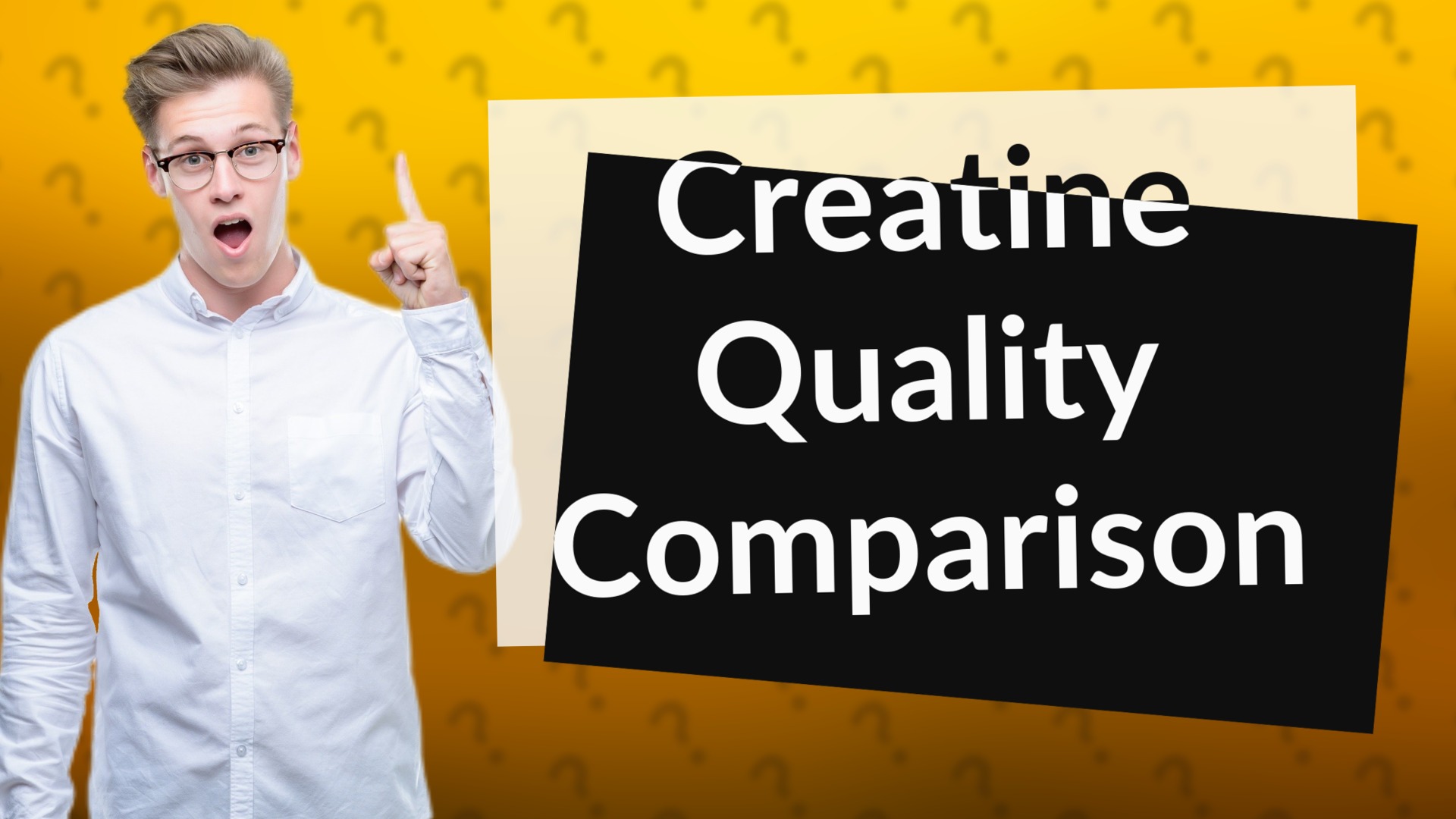 Creatine Quality Comparison
