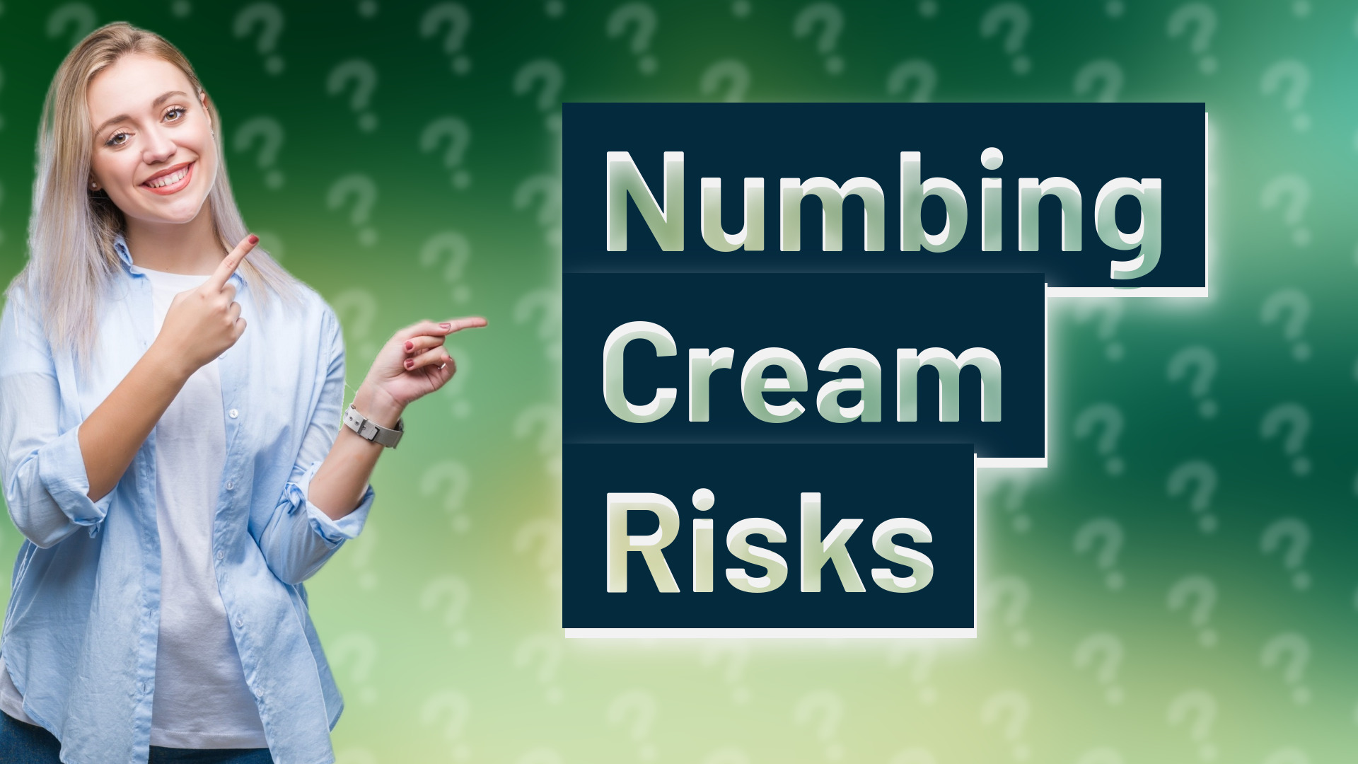 Numbing Cream Risks
