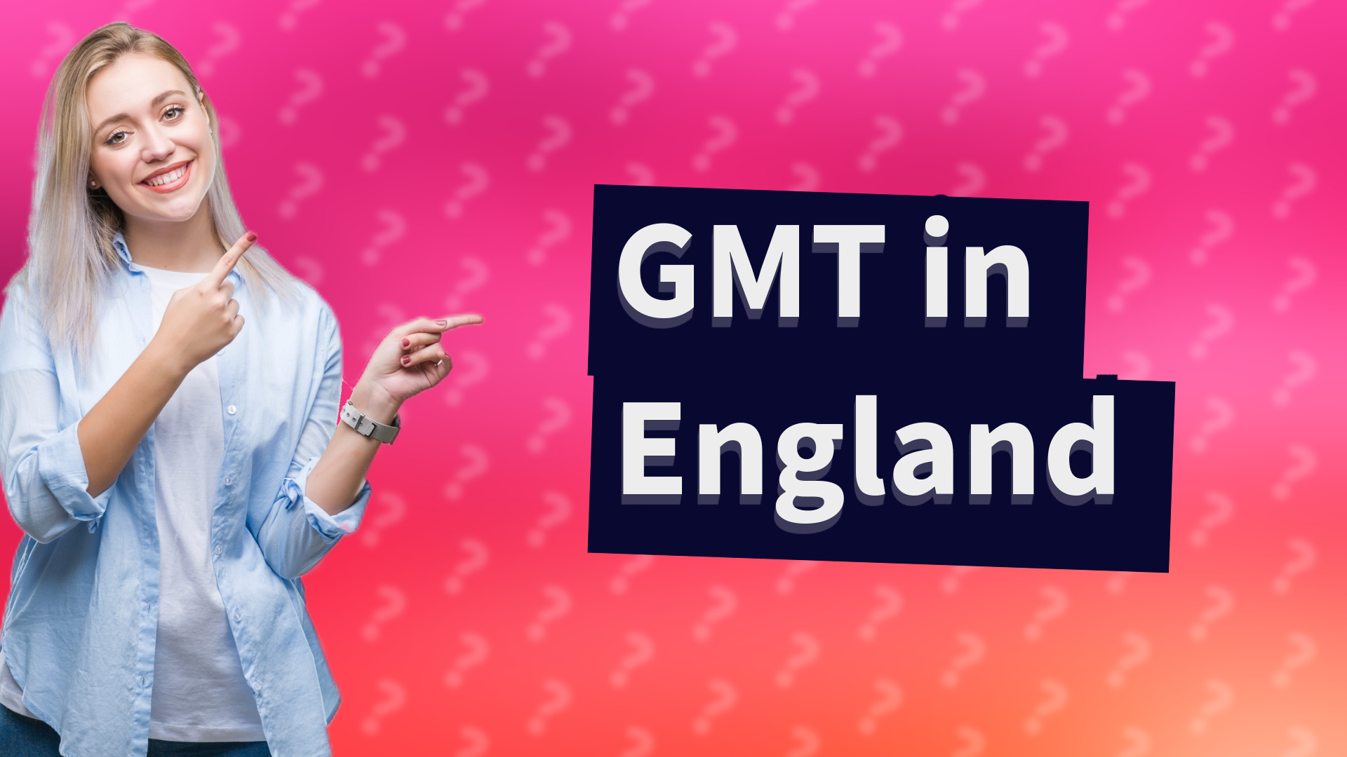 GMT in England