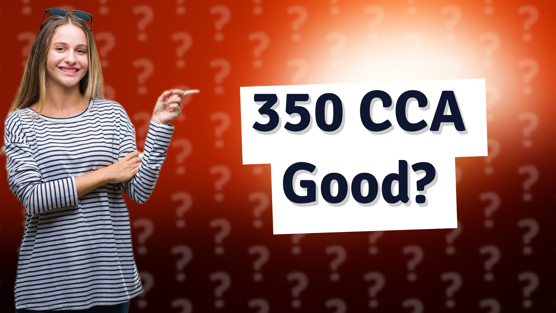 350 CCA Good?