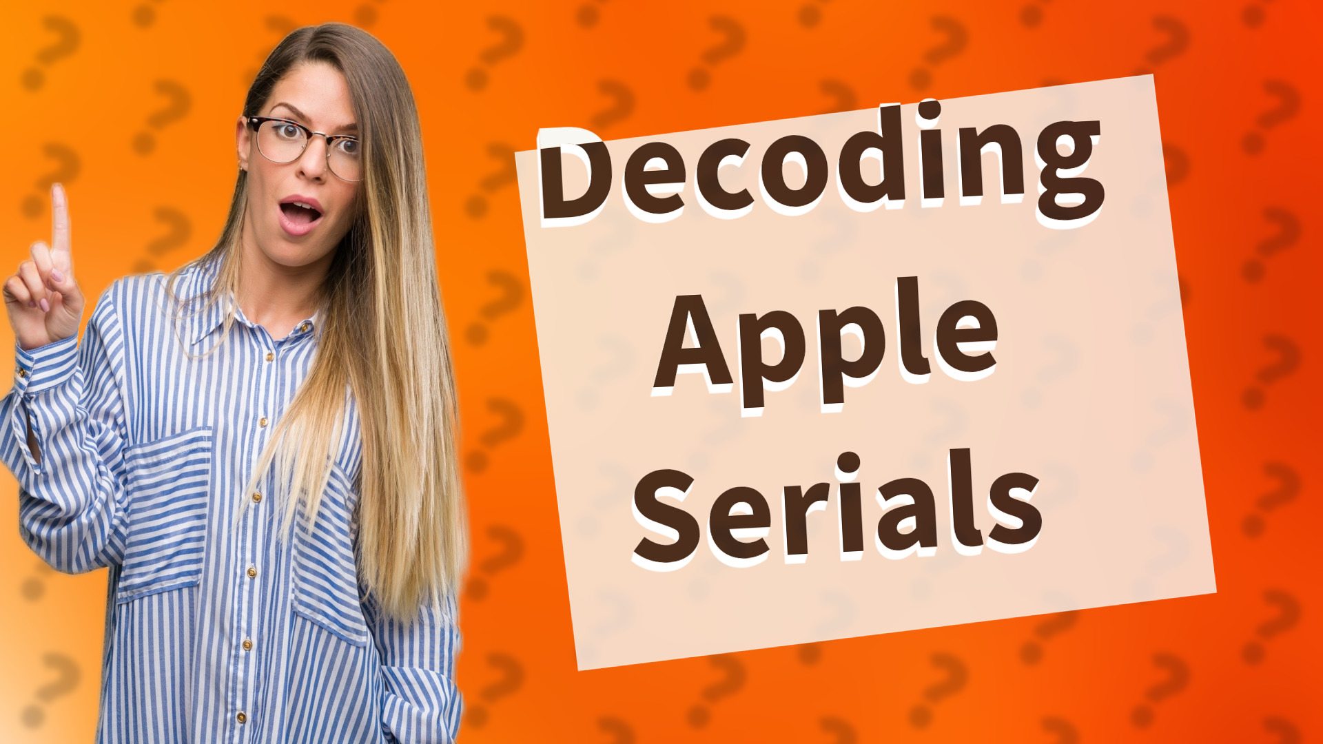 Decoding Apple Serials