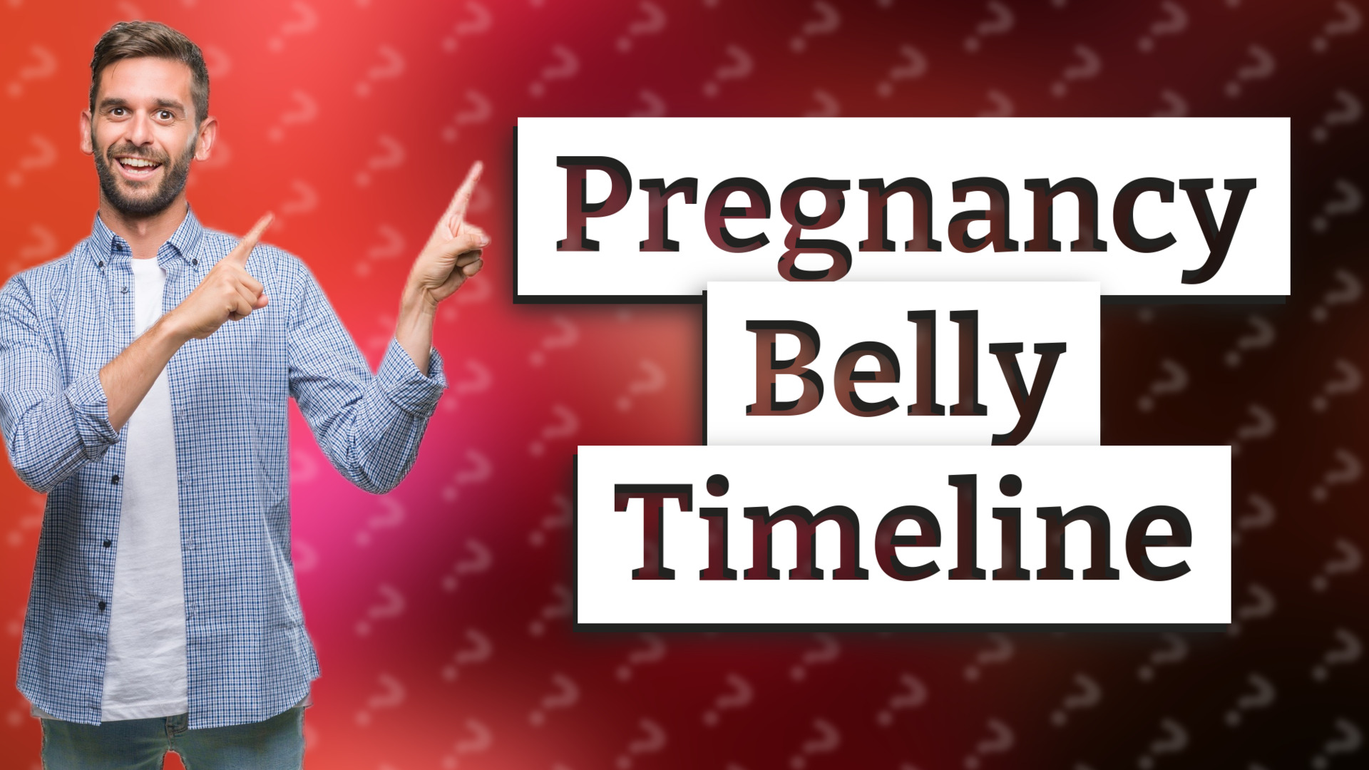 Pregnancy Belly Timeline