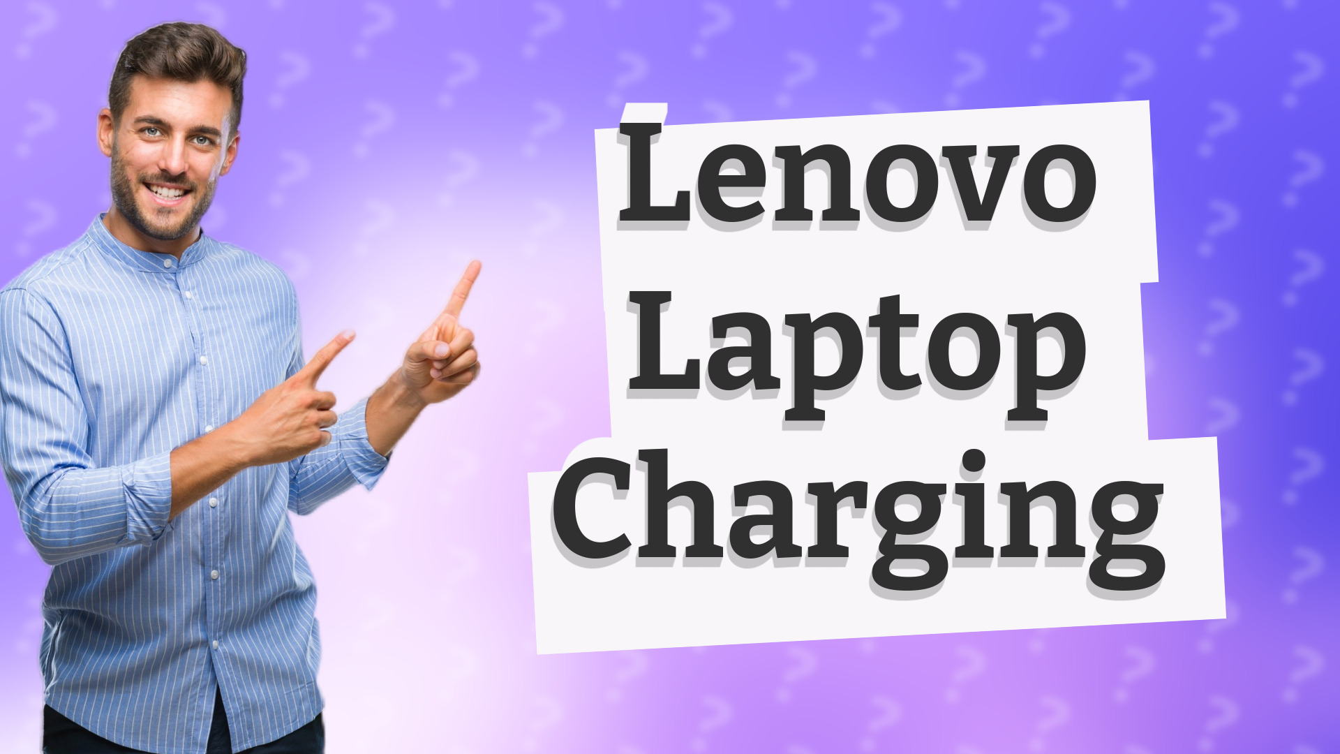 Lenovo Laptop Charging