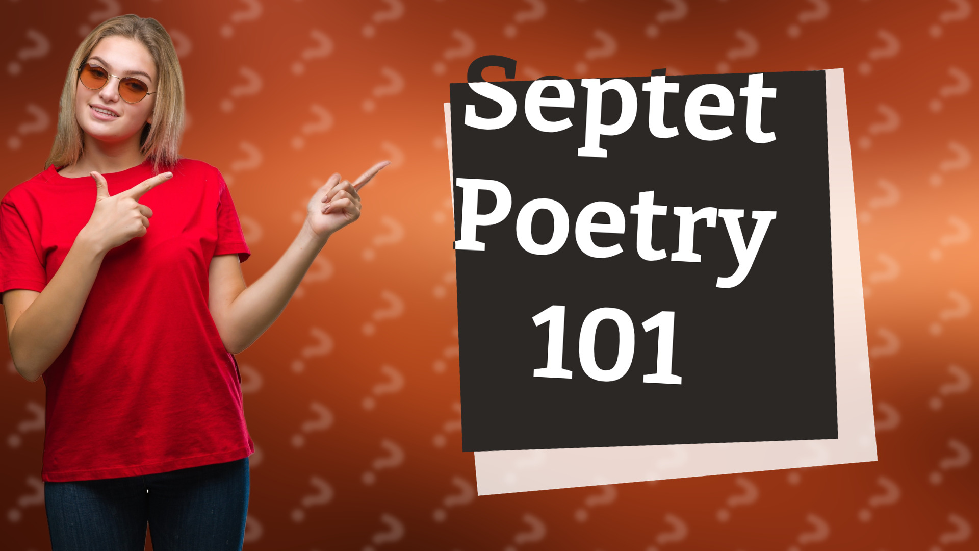 Septet Poetry 101