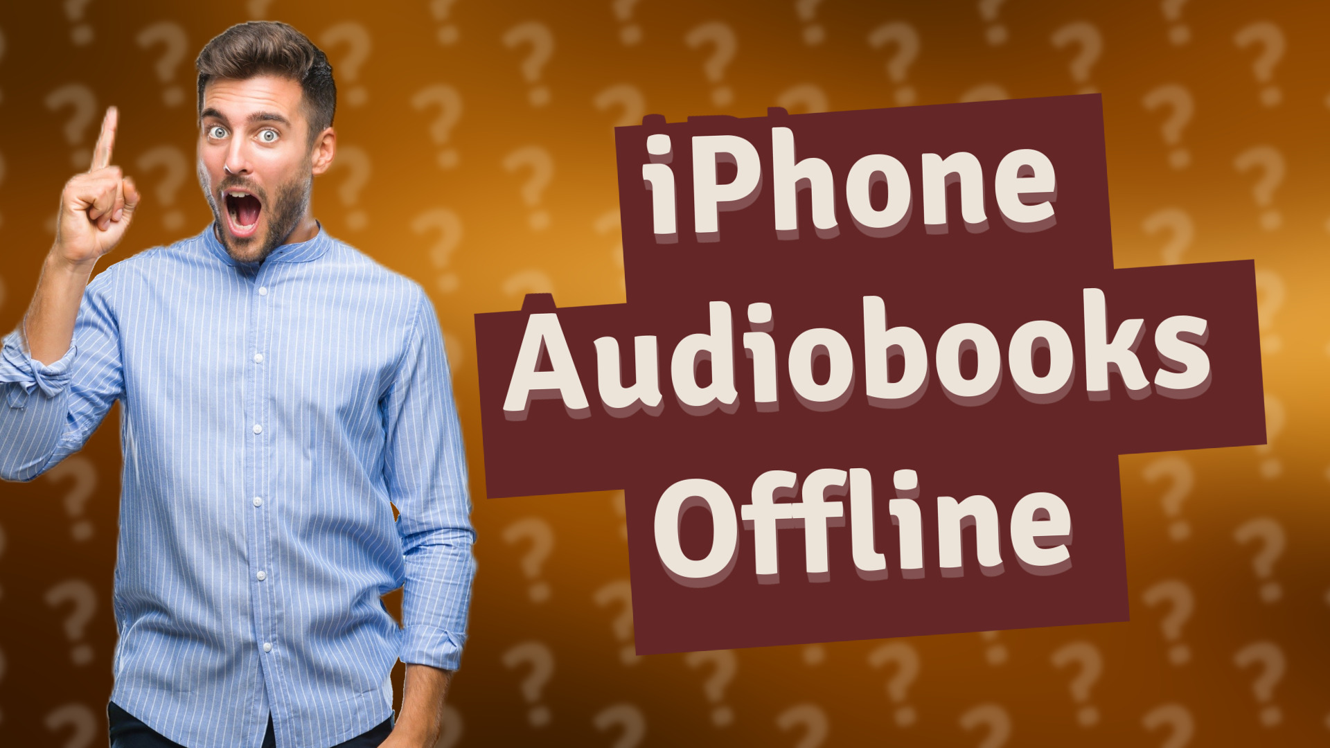 iPhone Audiobooks Offline