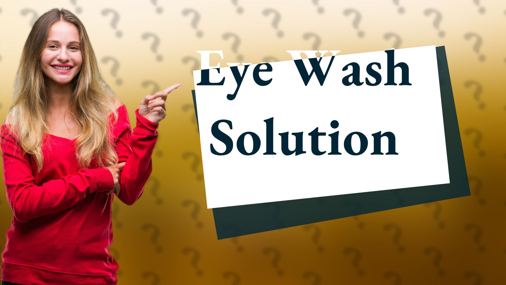 Eye Wash Solution