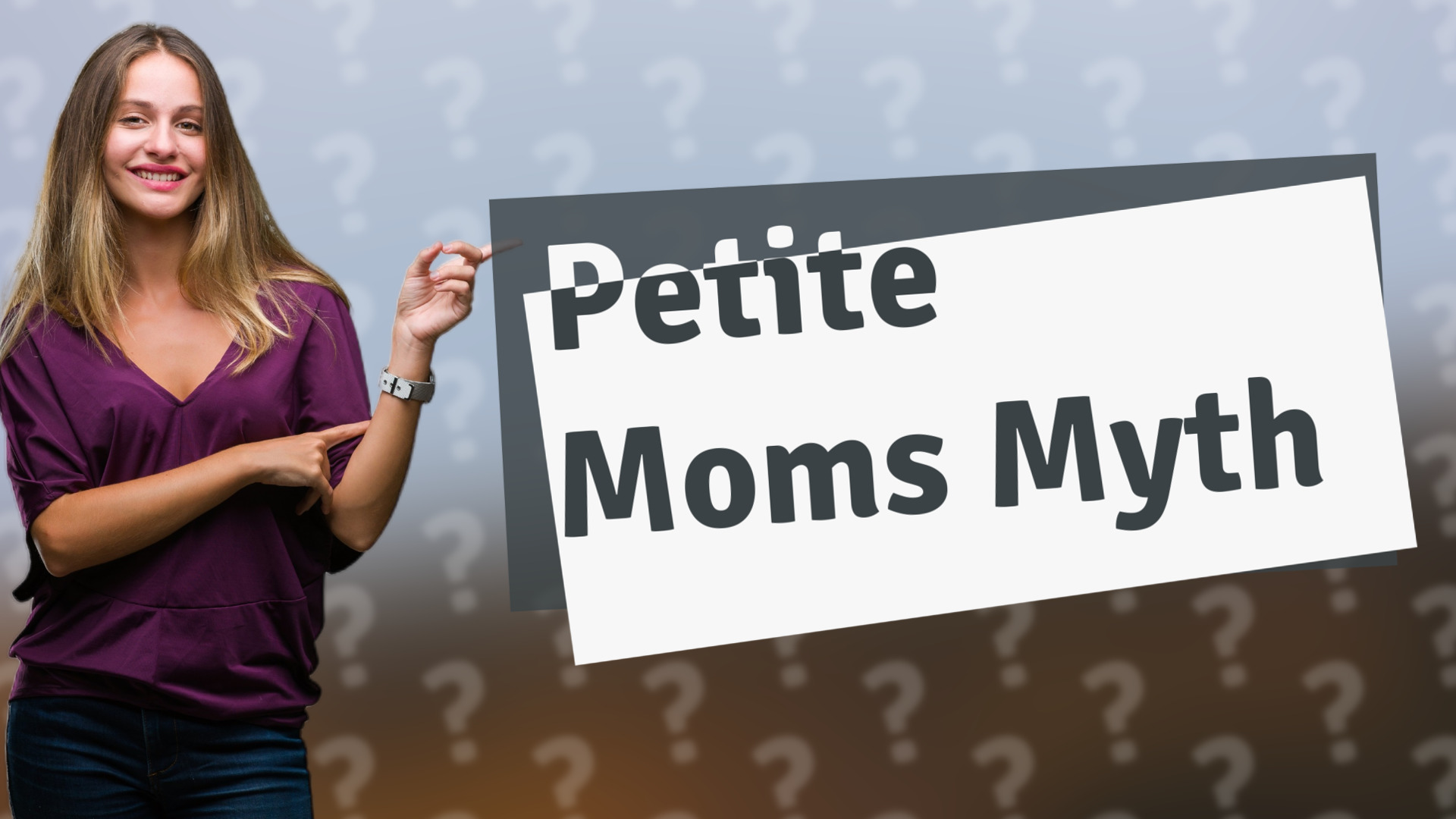 Petite Moms Myth