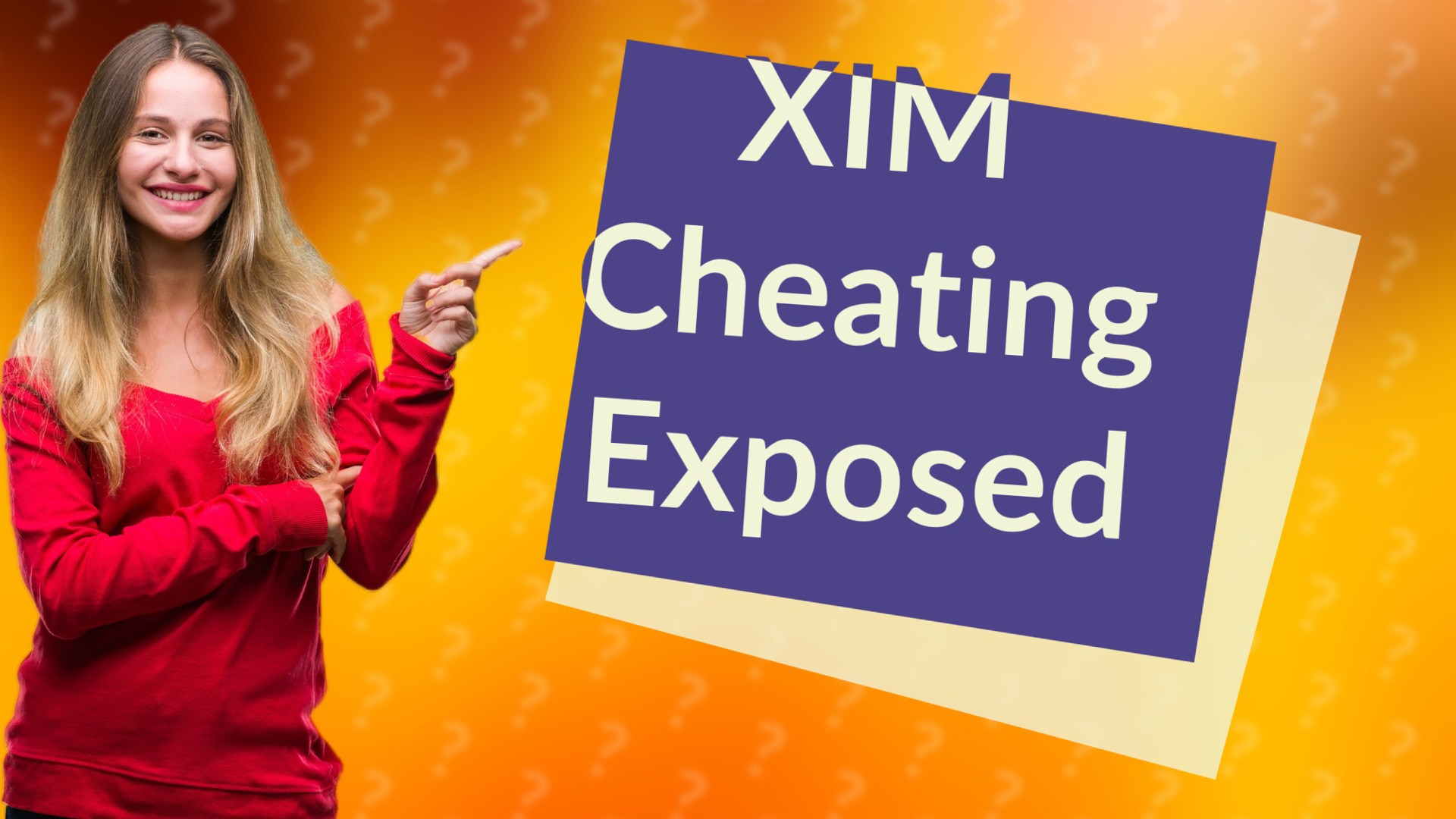 XIM Cheating Exposed