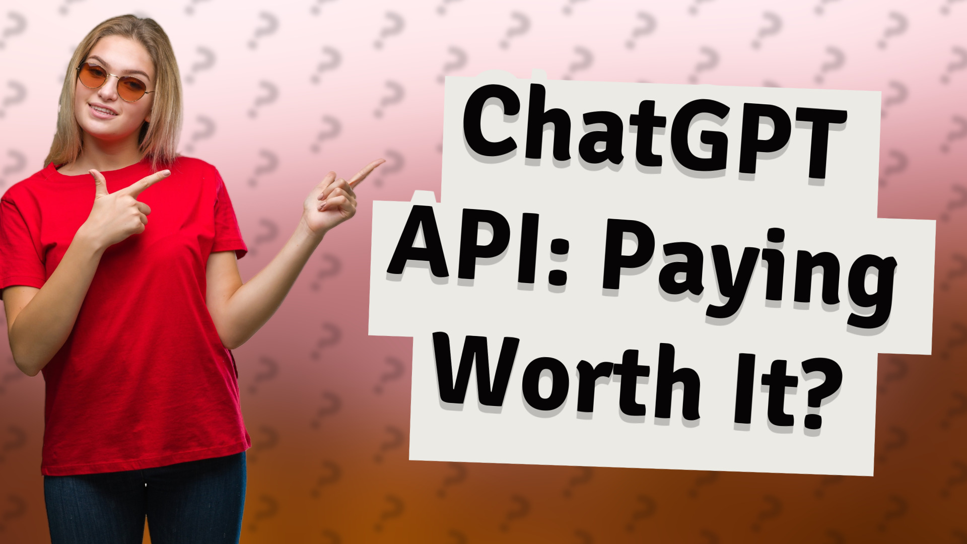 ChatGPT API: Paying Worth It?