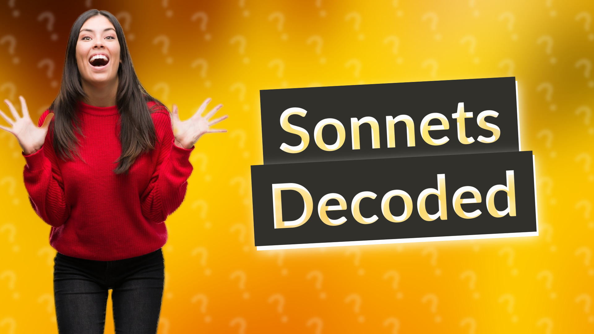 Sonnets Decoded
