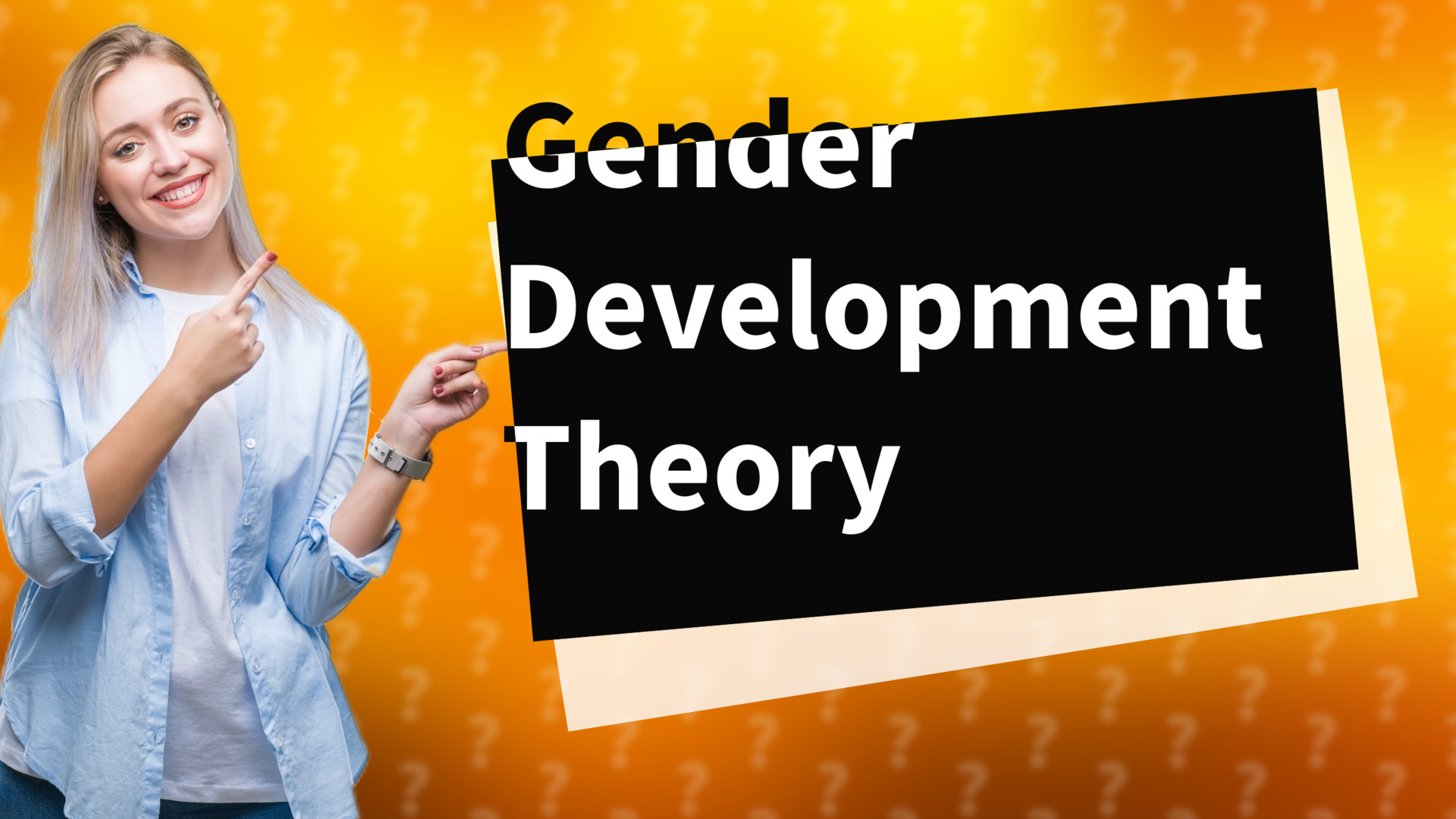 Gender Development Theory