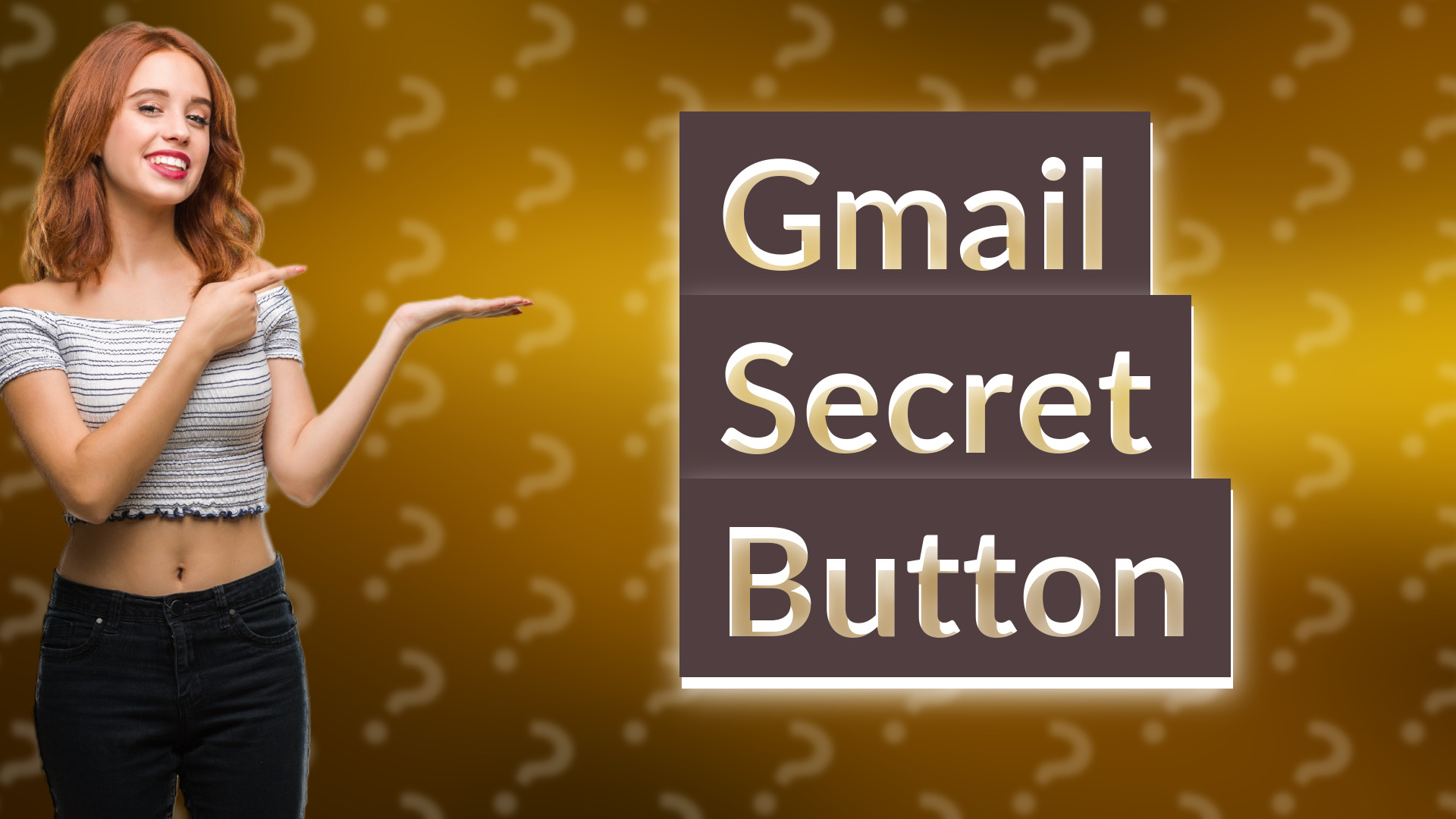 Gmail Secret Button