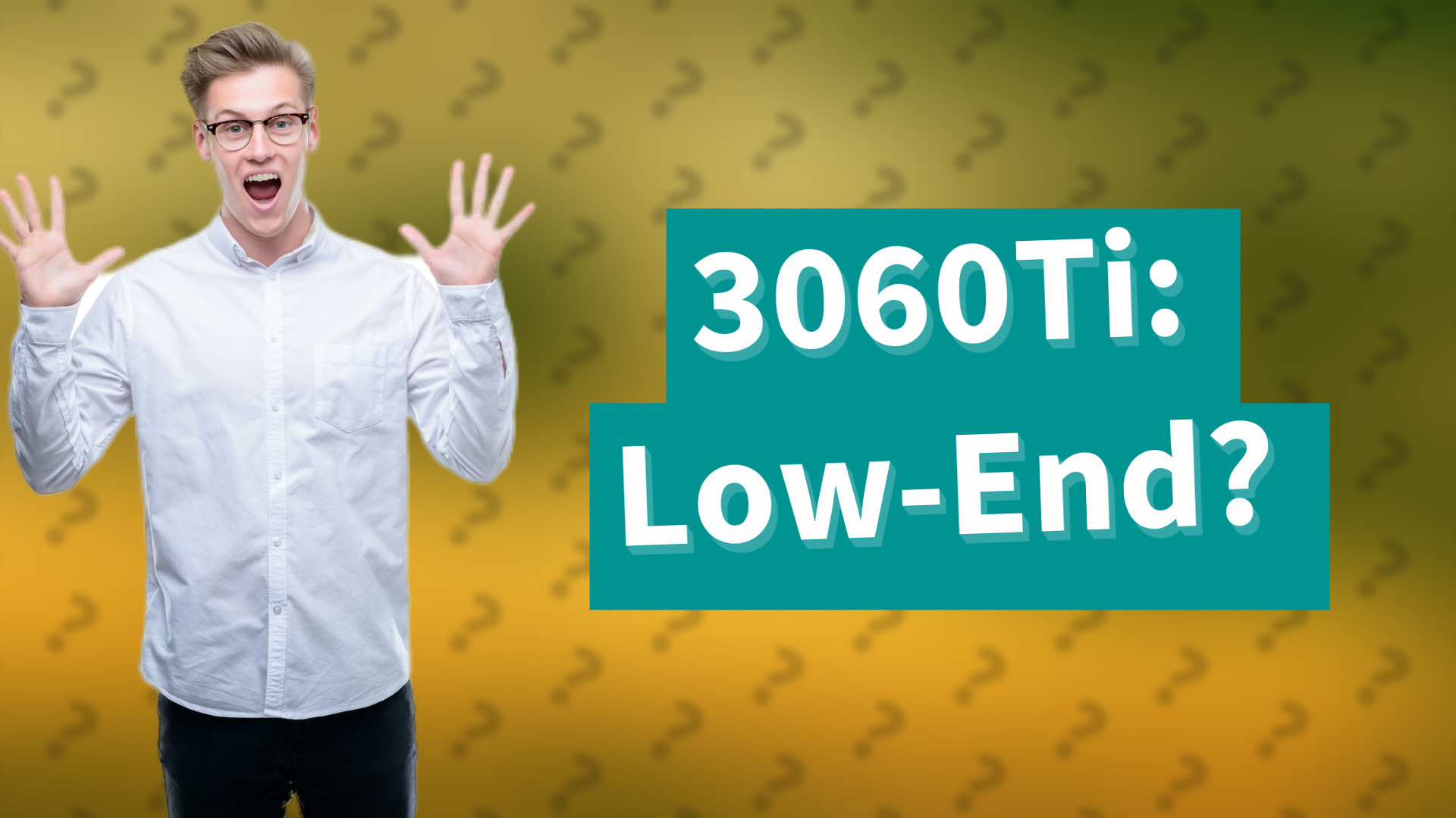 3060Ti: Low-End?