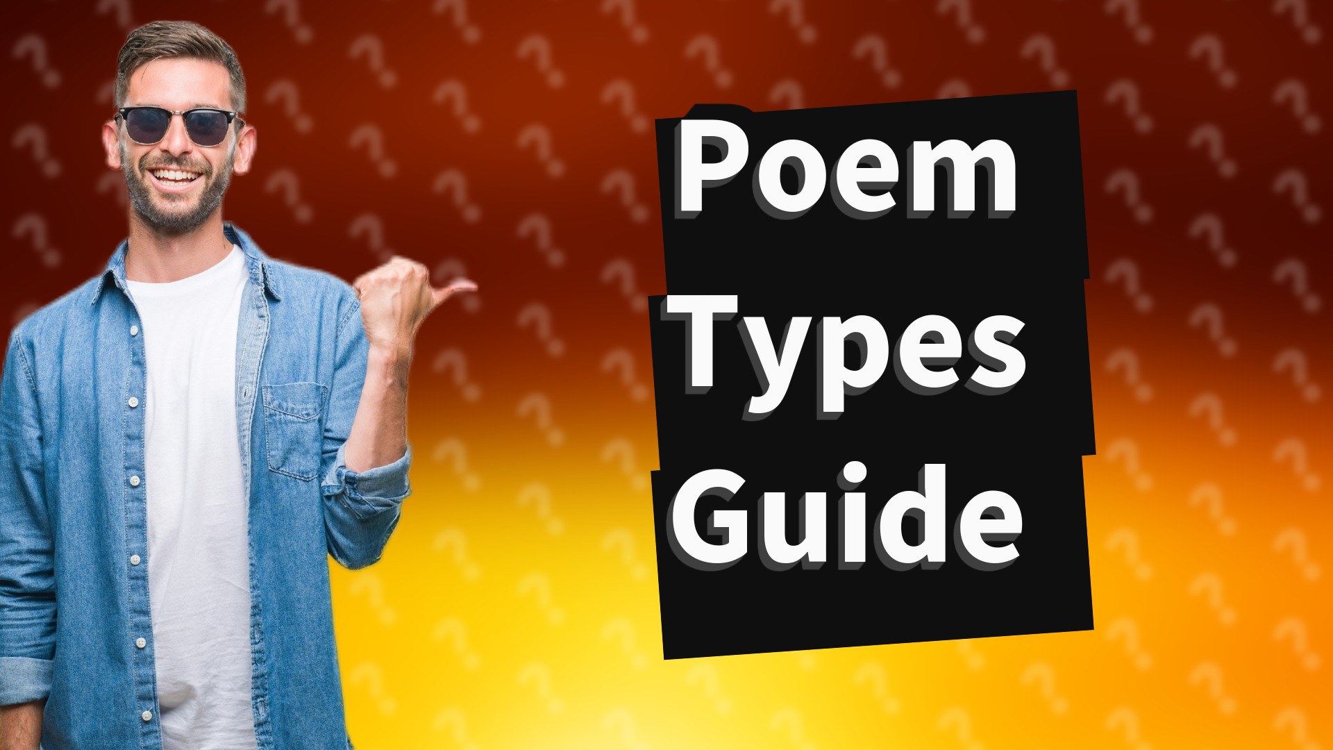 Poem Types Guide