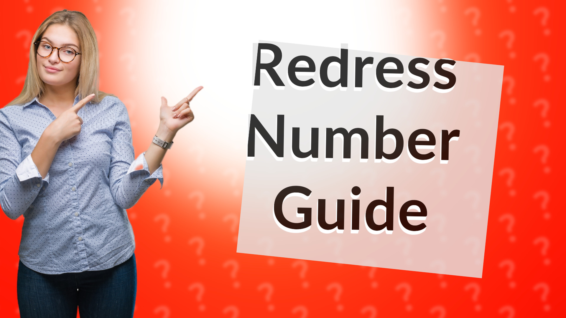 Redress Number Guide