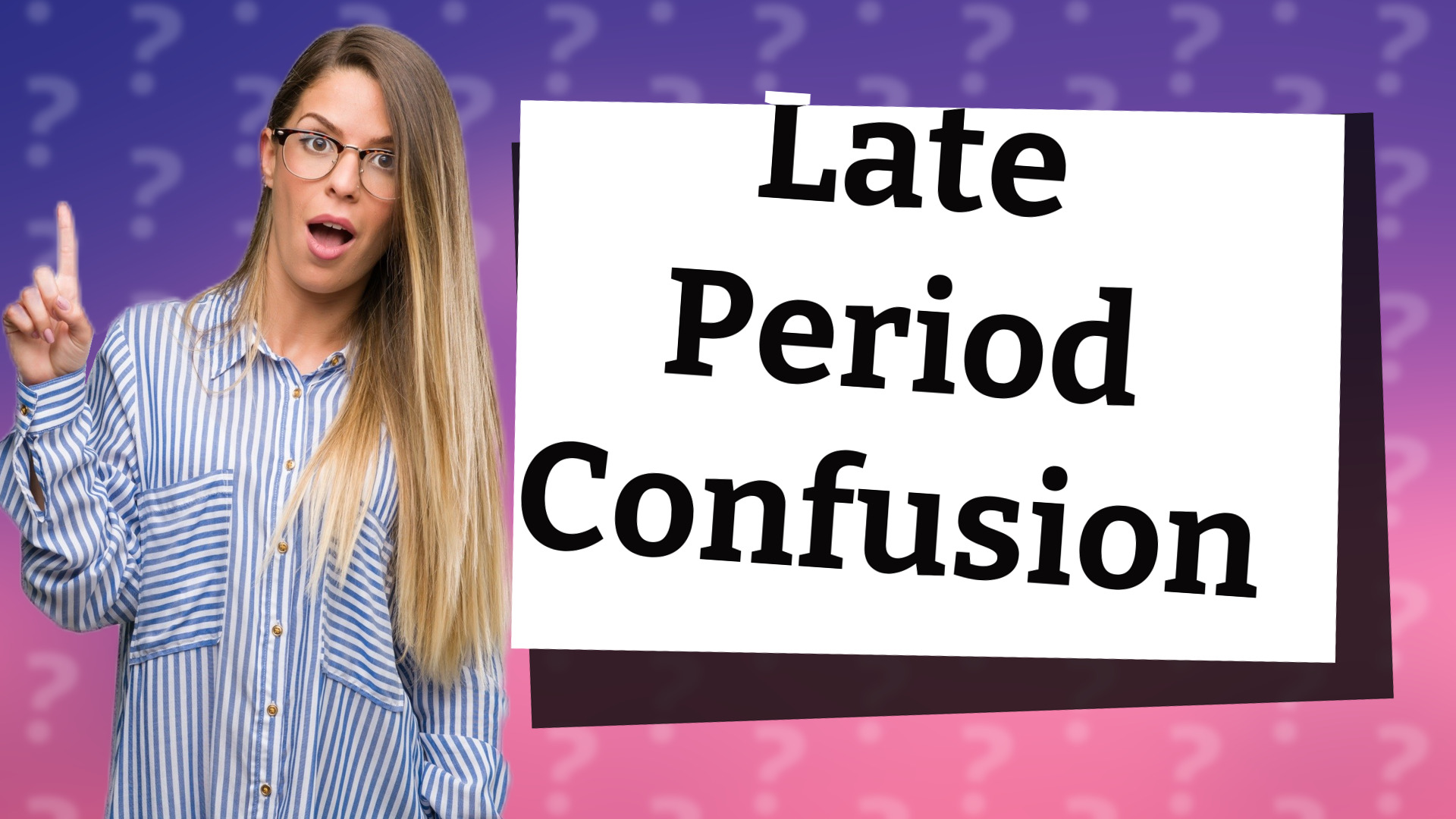 Late Period Confusion