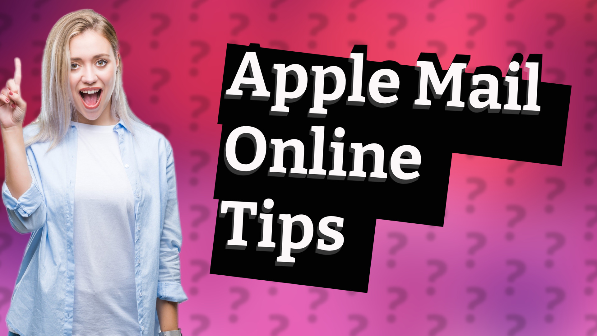 Apple Mail Online Tips
