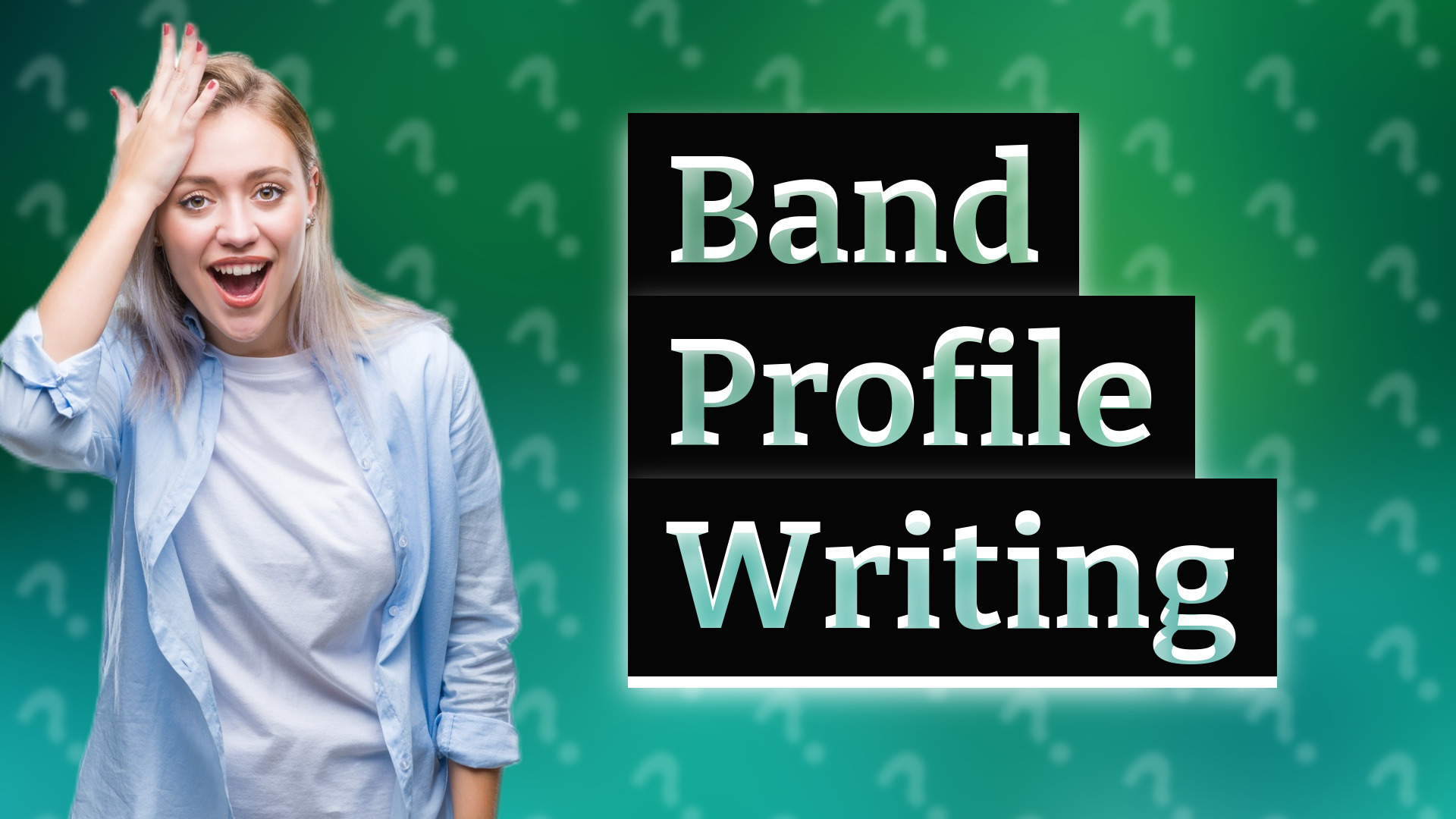 Band Profile Writing