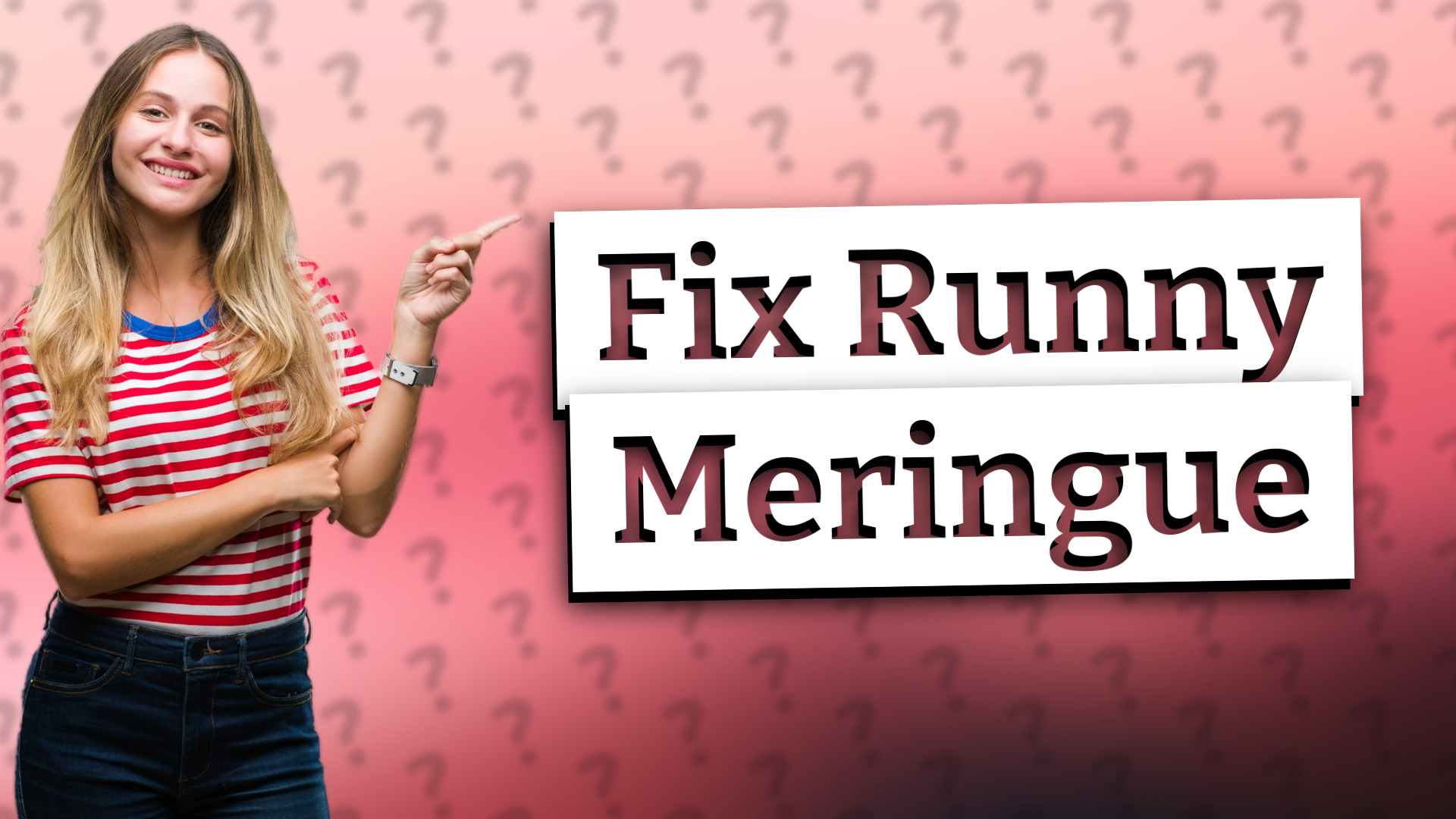 Fix Runny Meringue