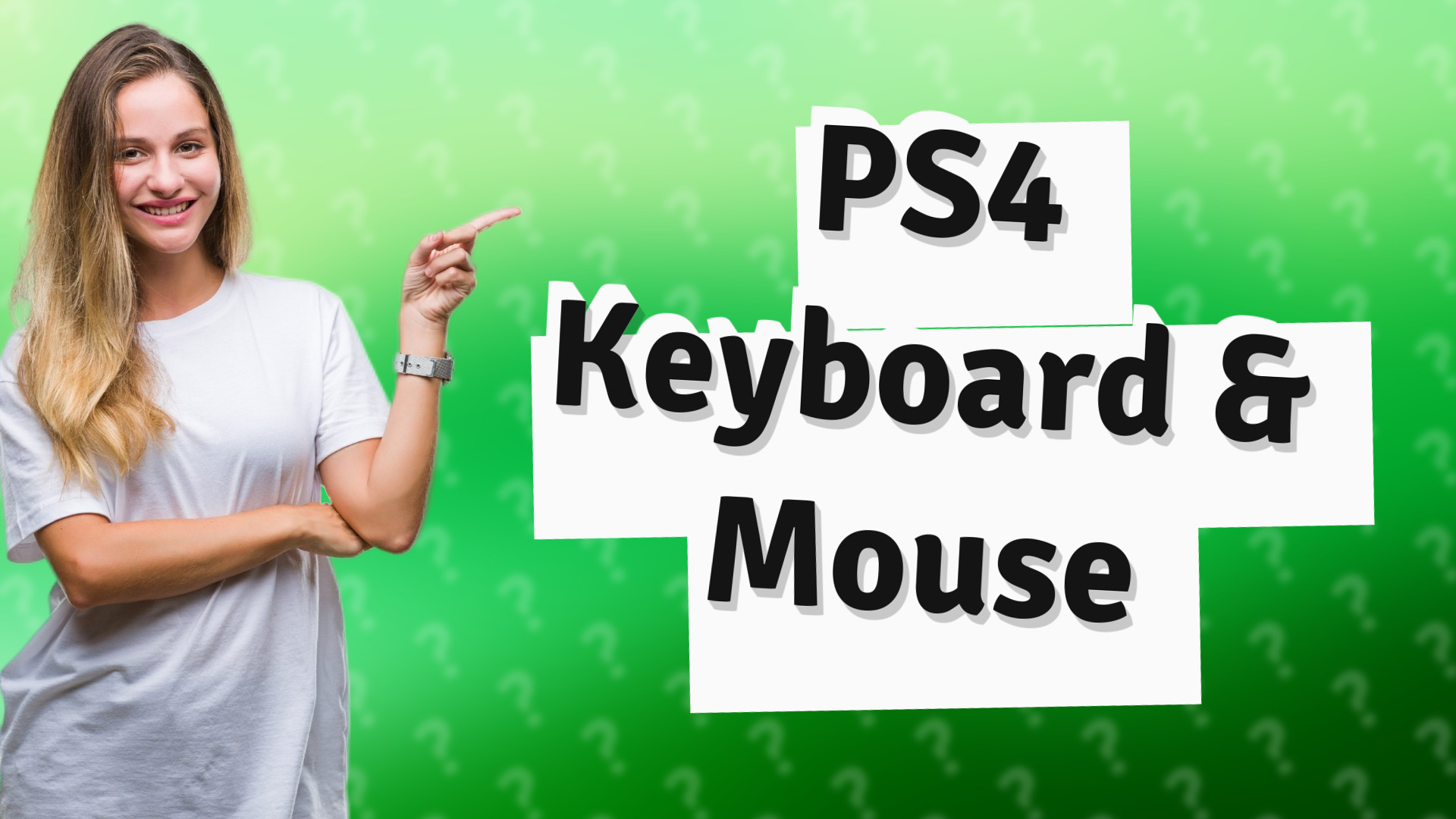 PS4 Keyboard & Mouse