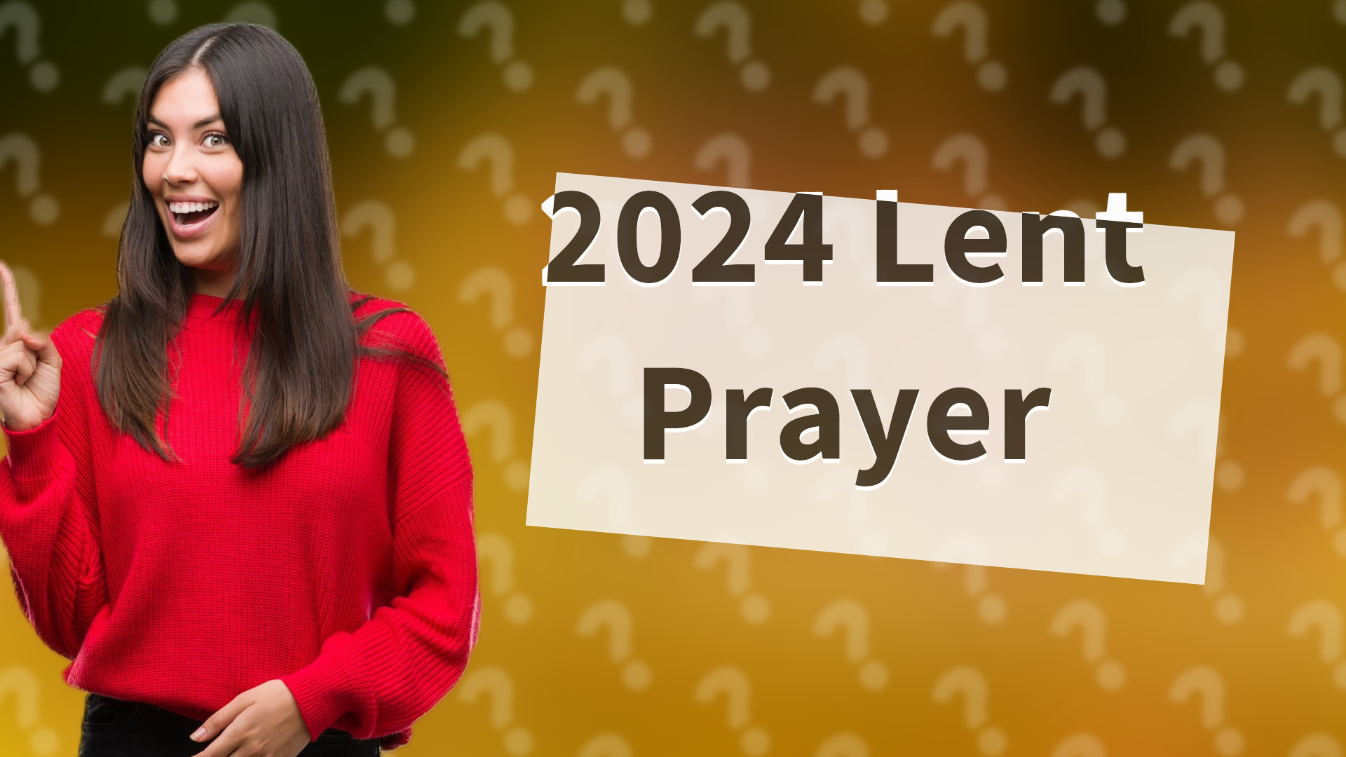 2024 Lent Prayer