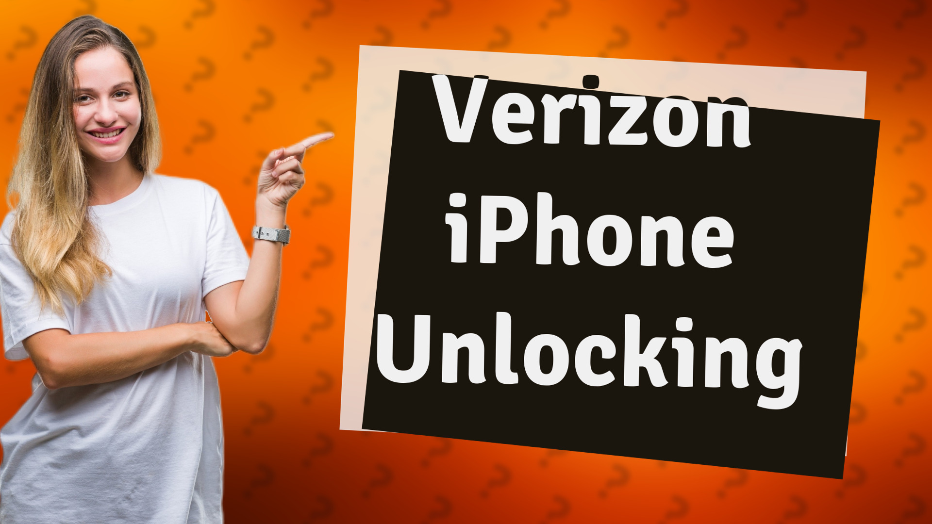 Verizon iPhone Unlocking