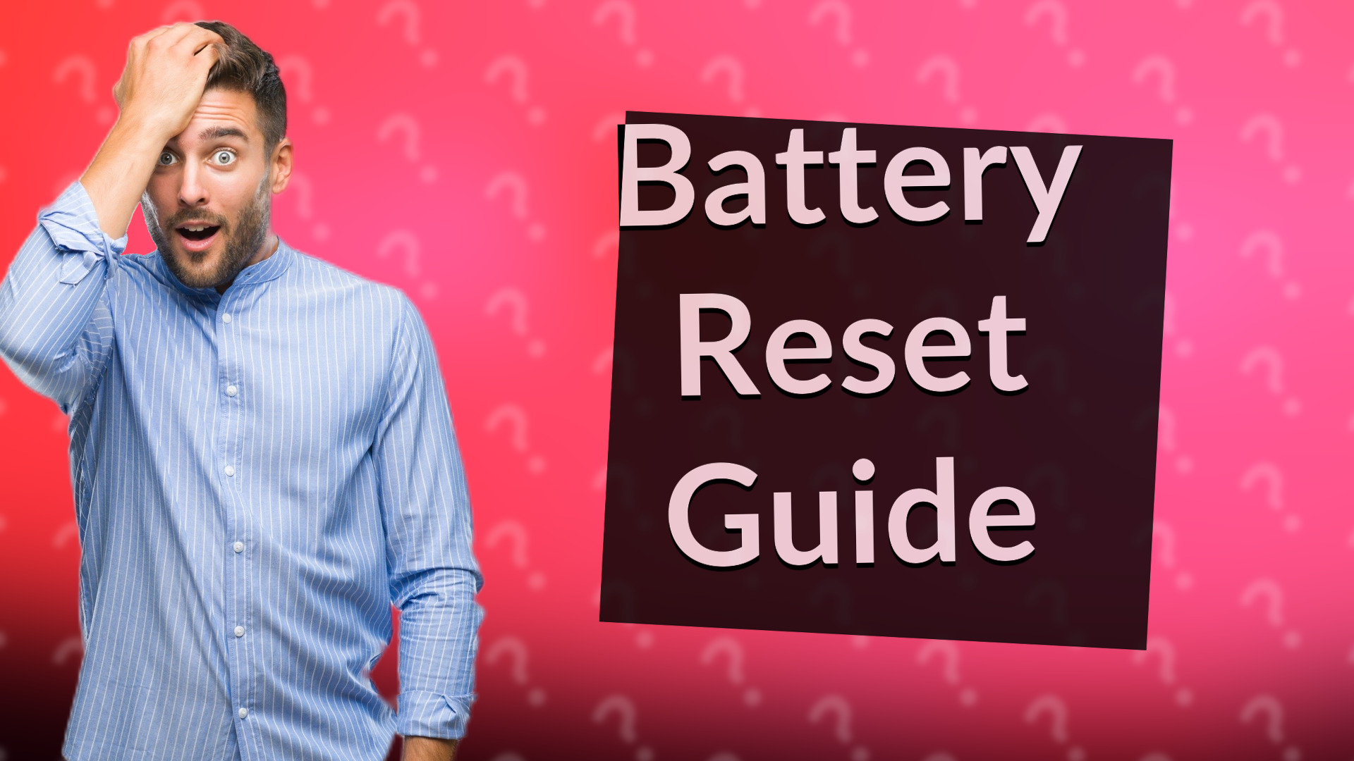Battery Reset Guide