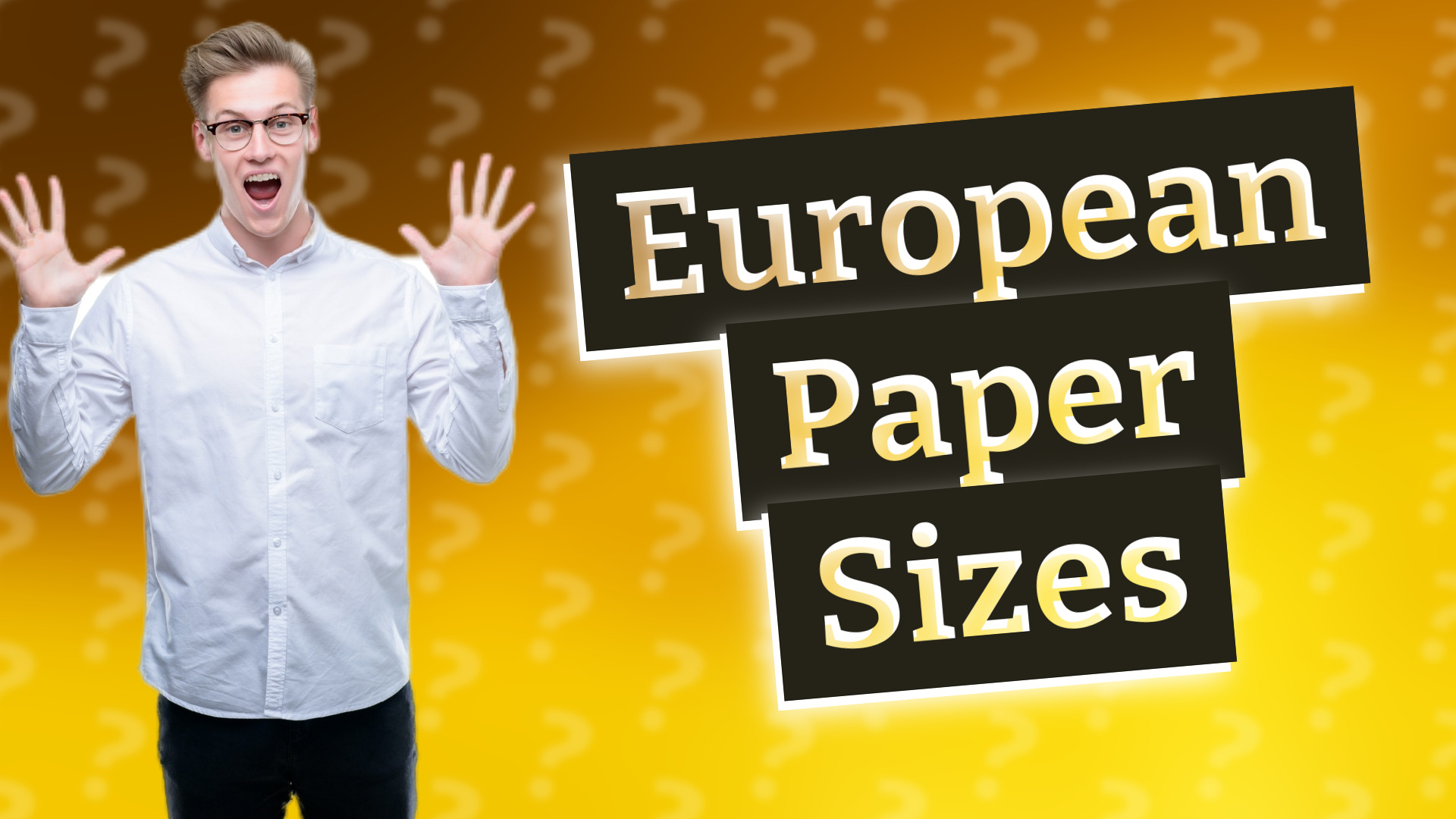 European Paper Sizes
