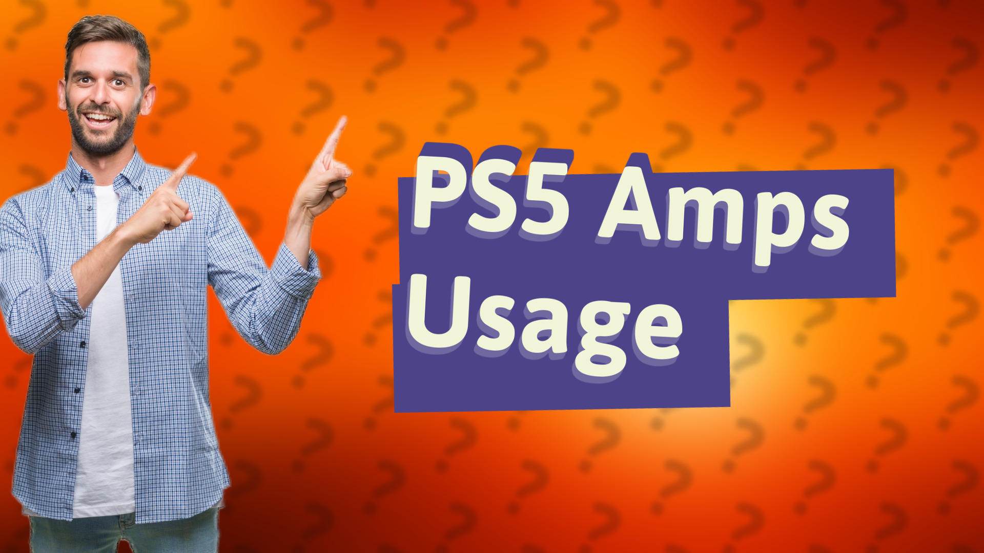 PS5 Amps Usage