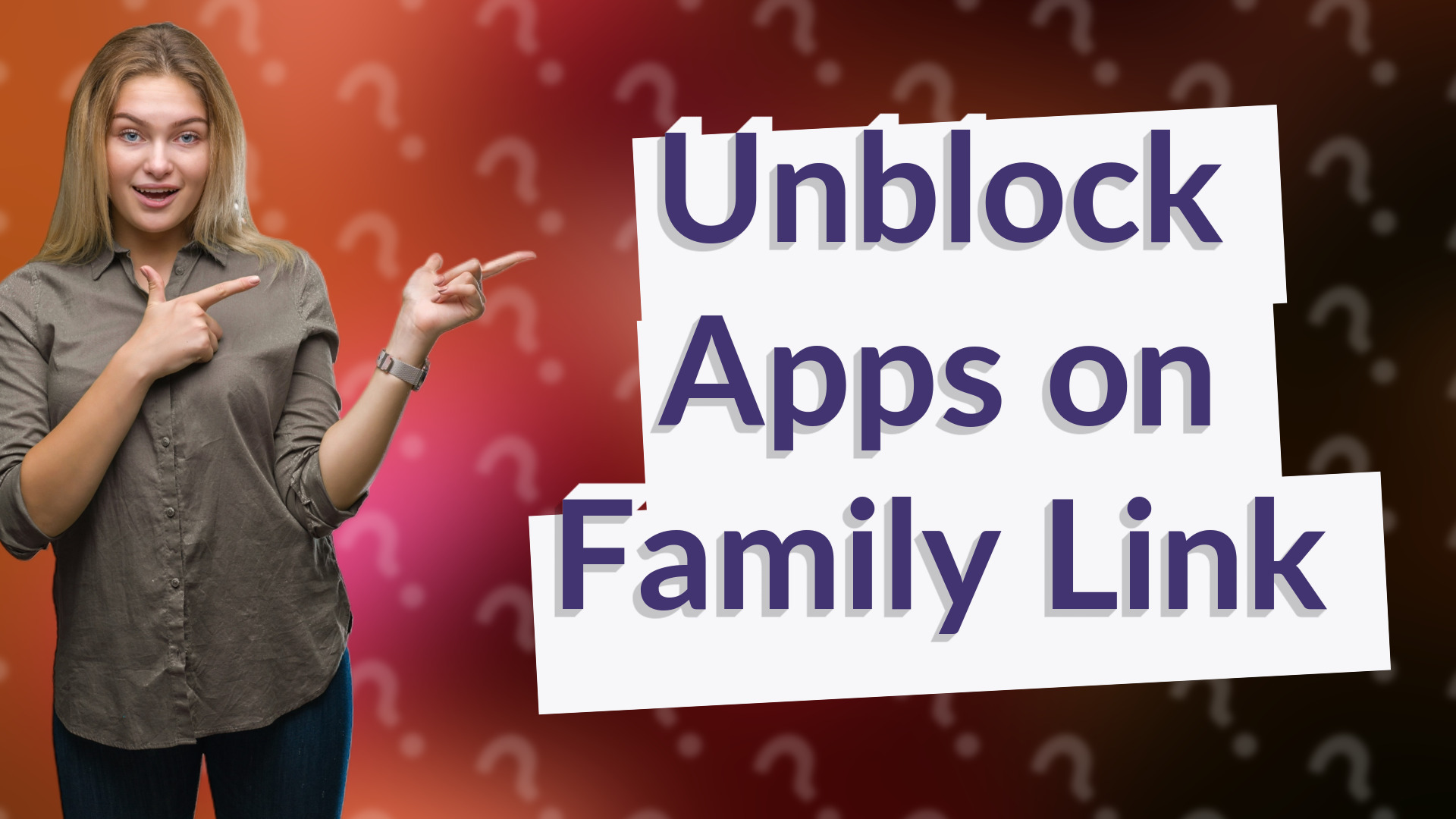 Unblock Apps on Family Link