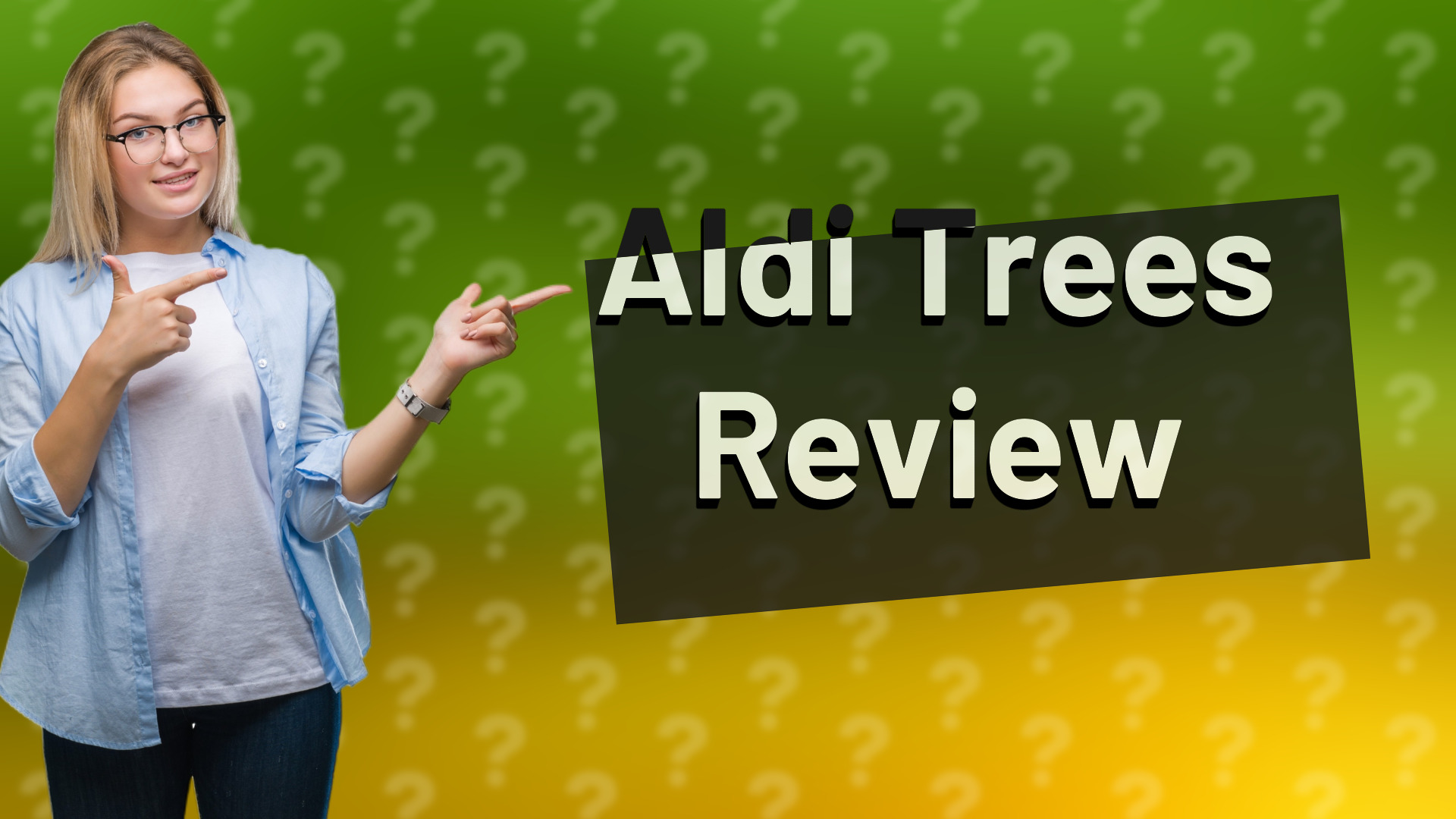 Aldi Trees Review
