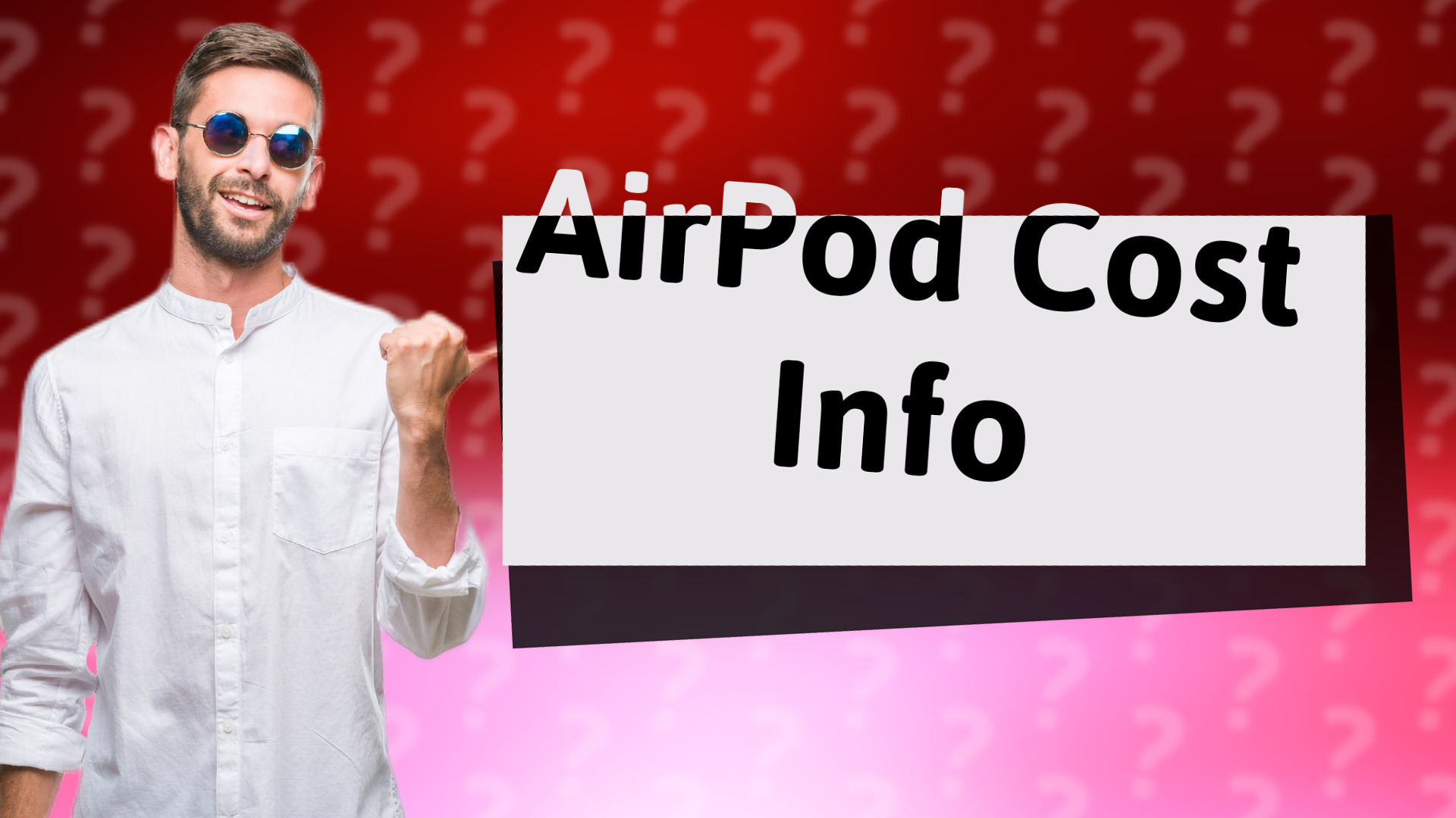 AirPod Cost Info