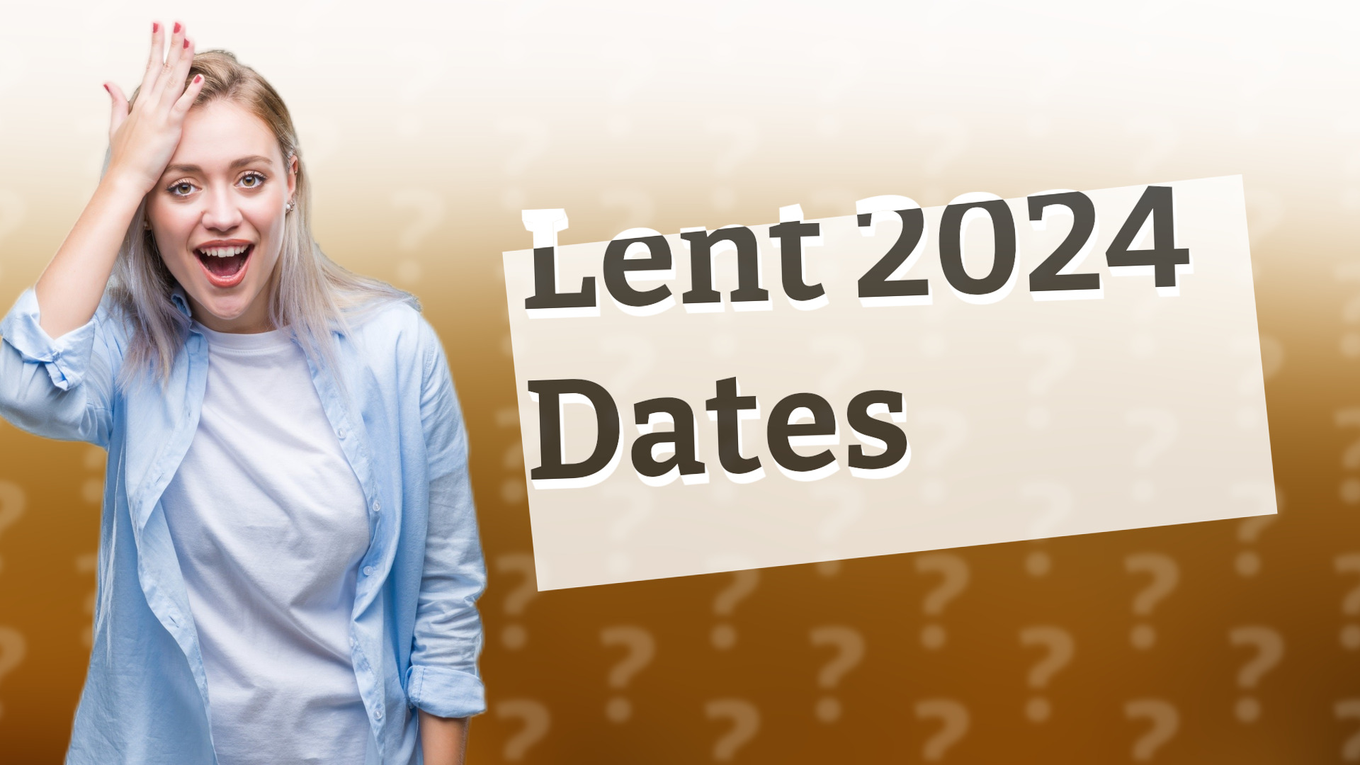 Lent 2024 Dates