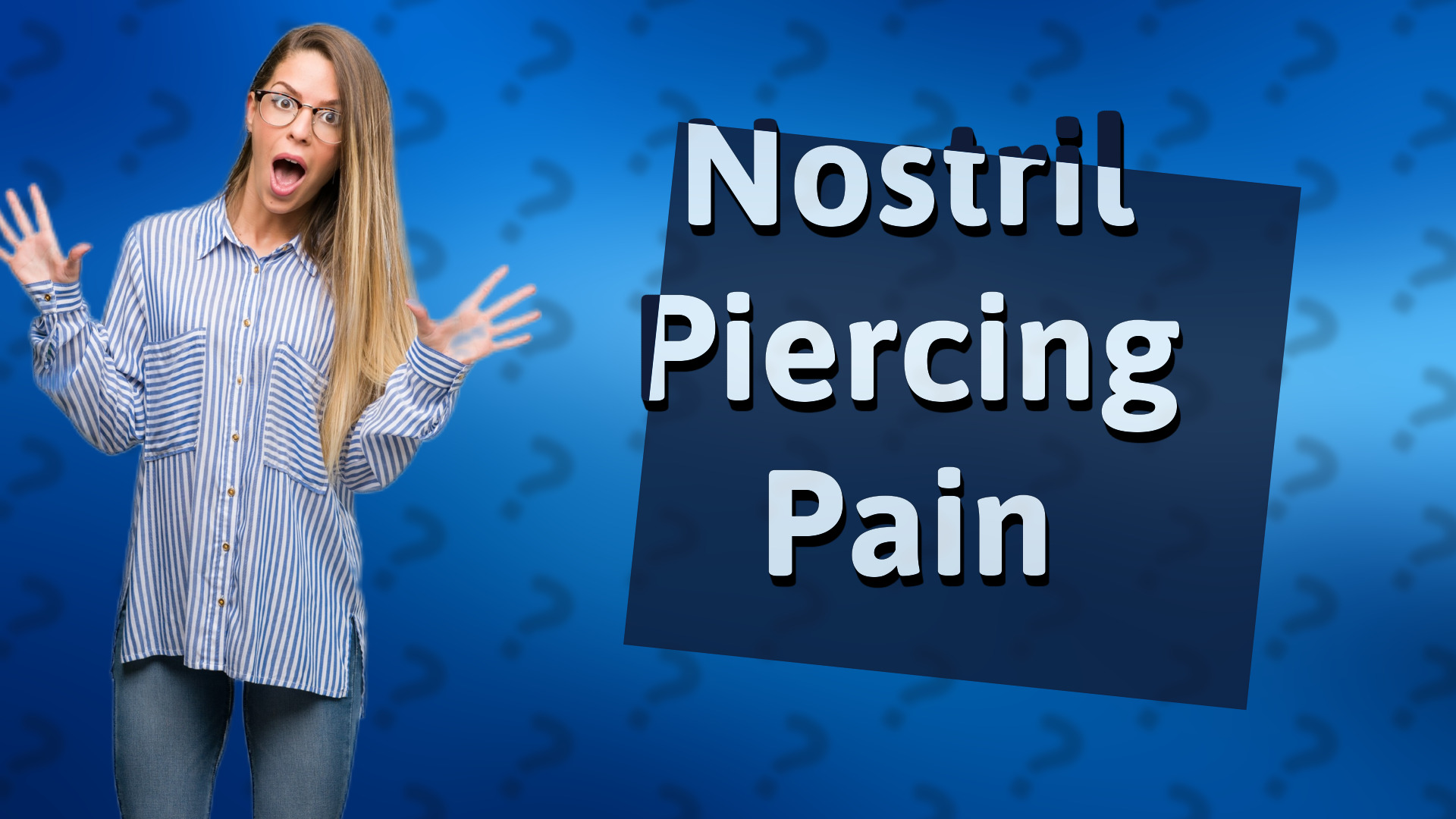 Nostril Piercing Pain
