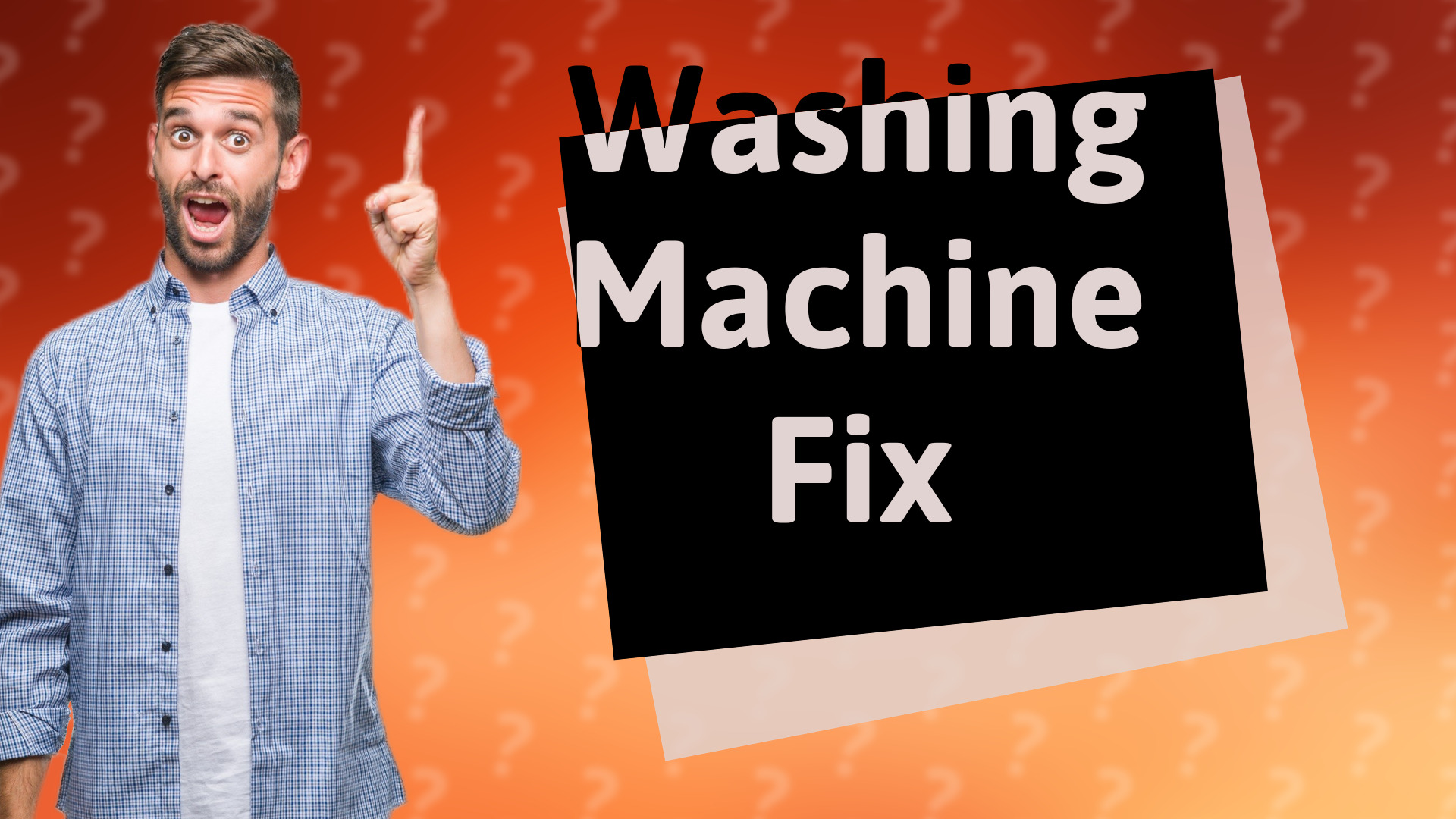 Washing Machine Fix