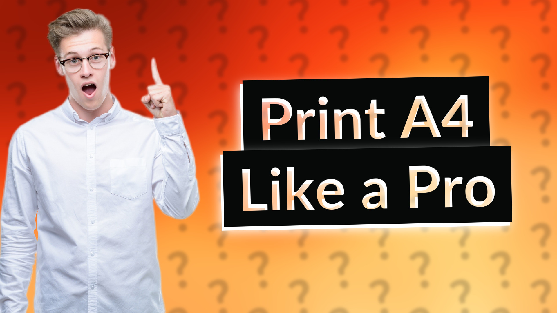 Print A4 Like a Pro
