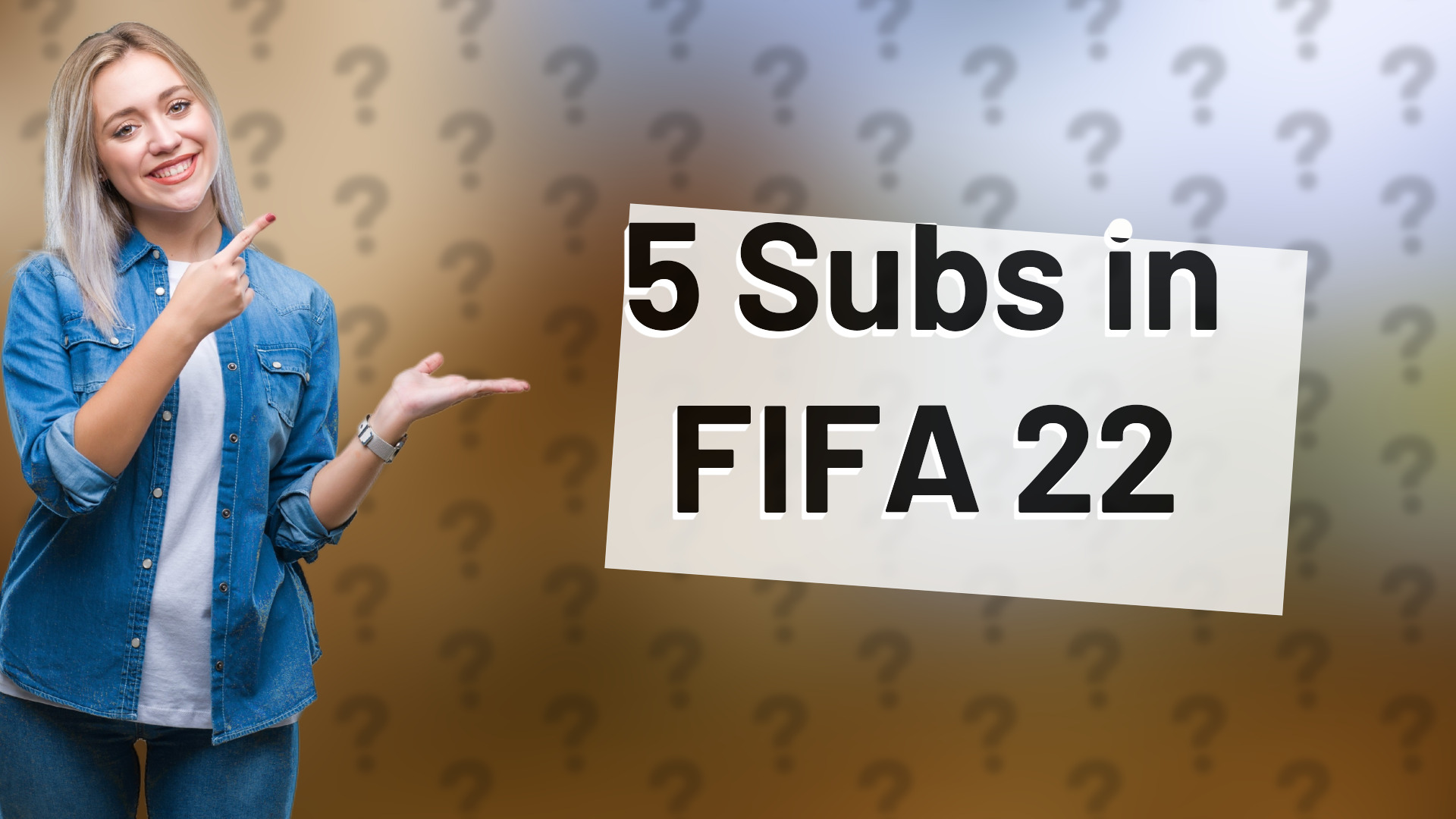 5 Subs in FIFA 22