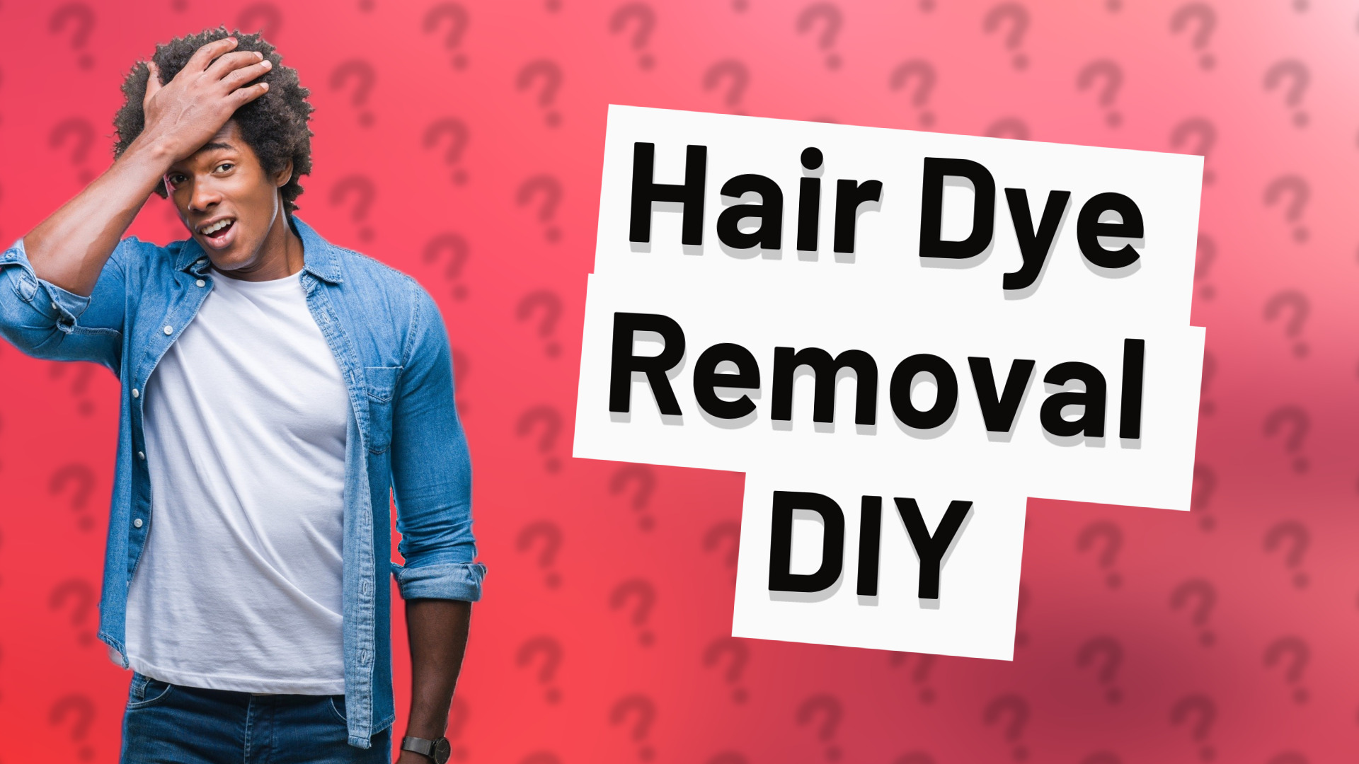 Hair Dye Removal DIY