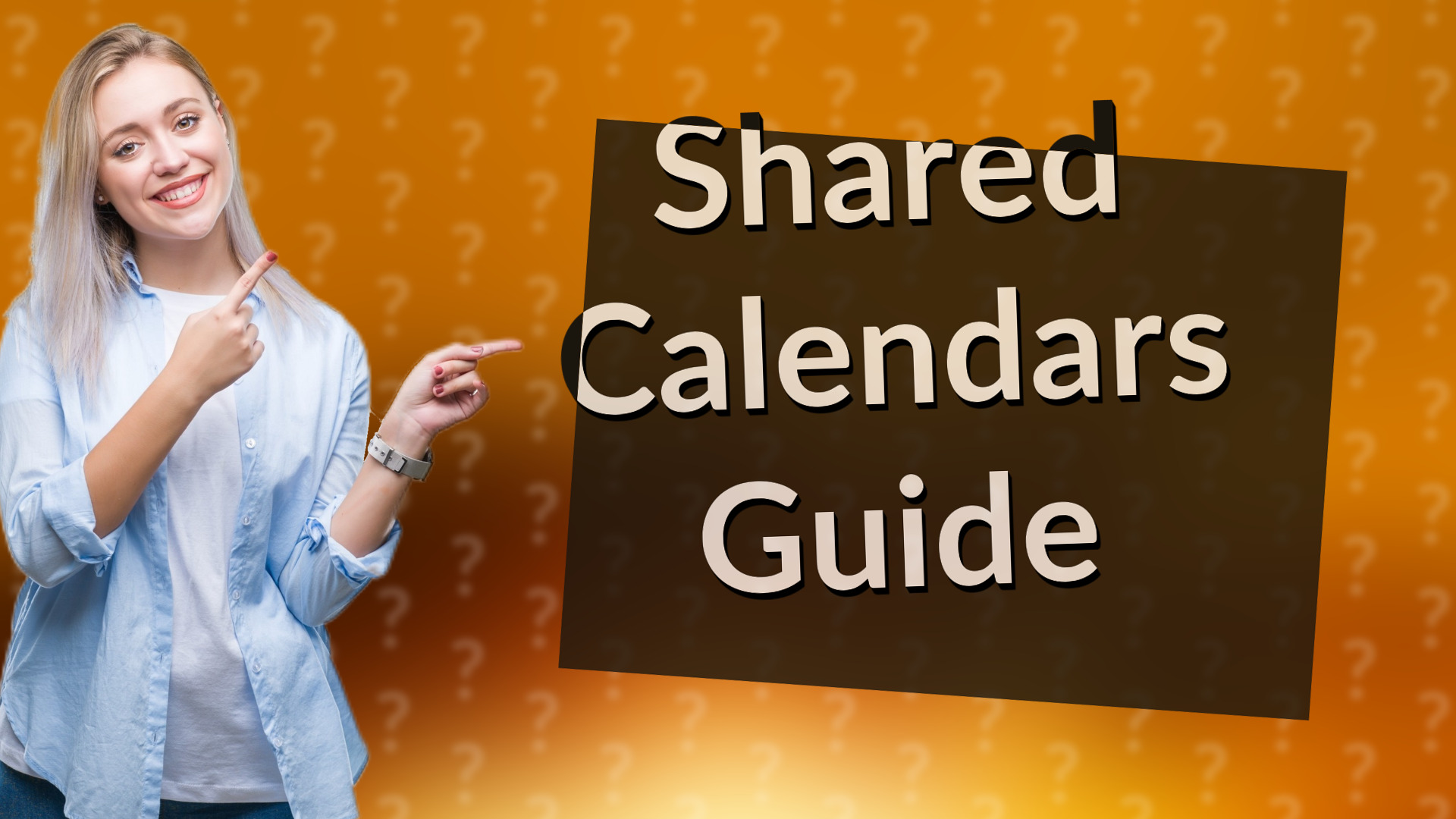Shared Calendars Guide