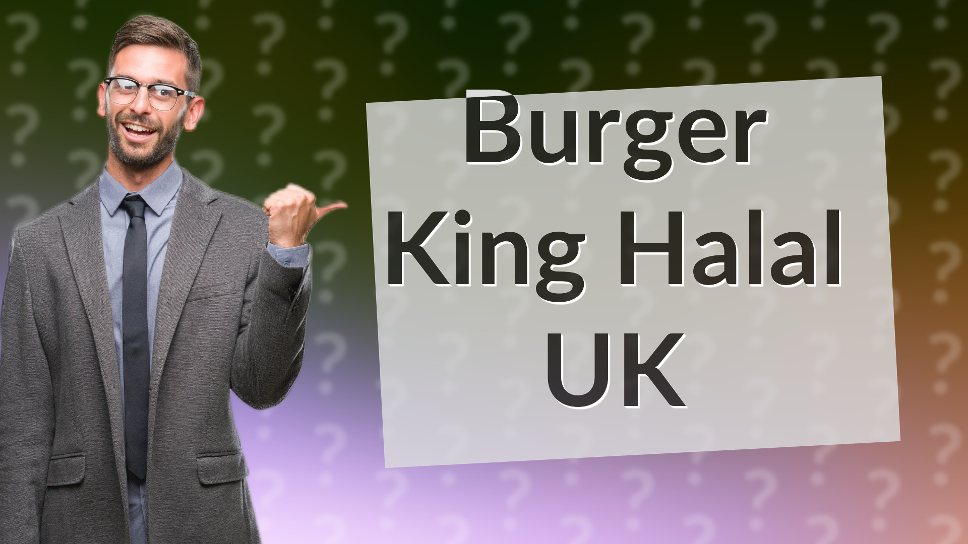Burger King Halal UK