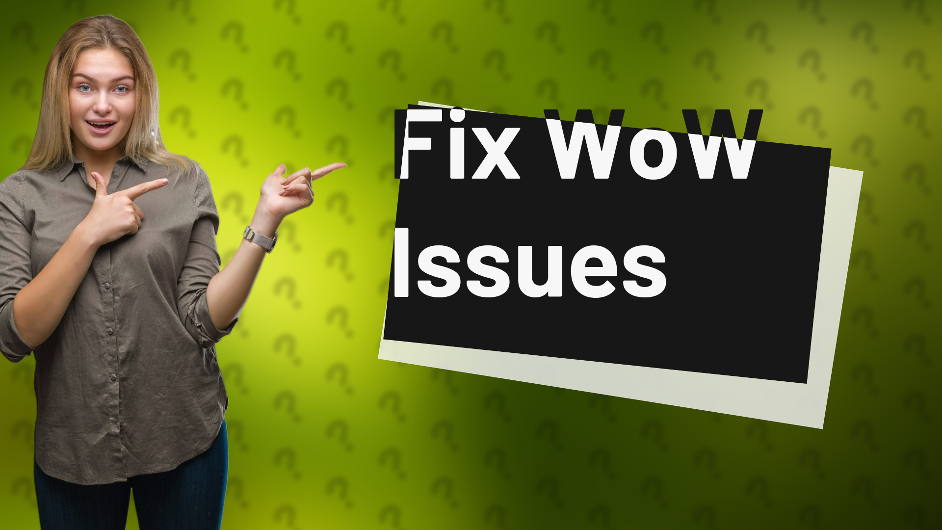 Fix WoW Issues