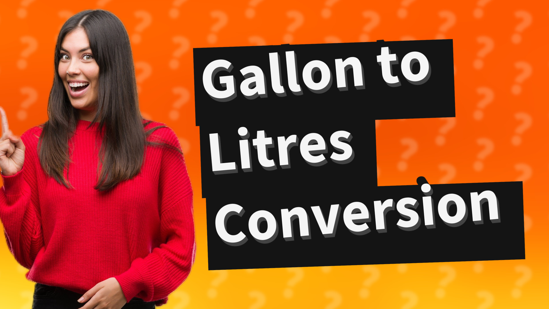 Gallon to Litres Conversion